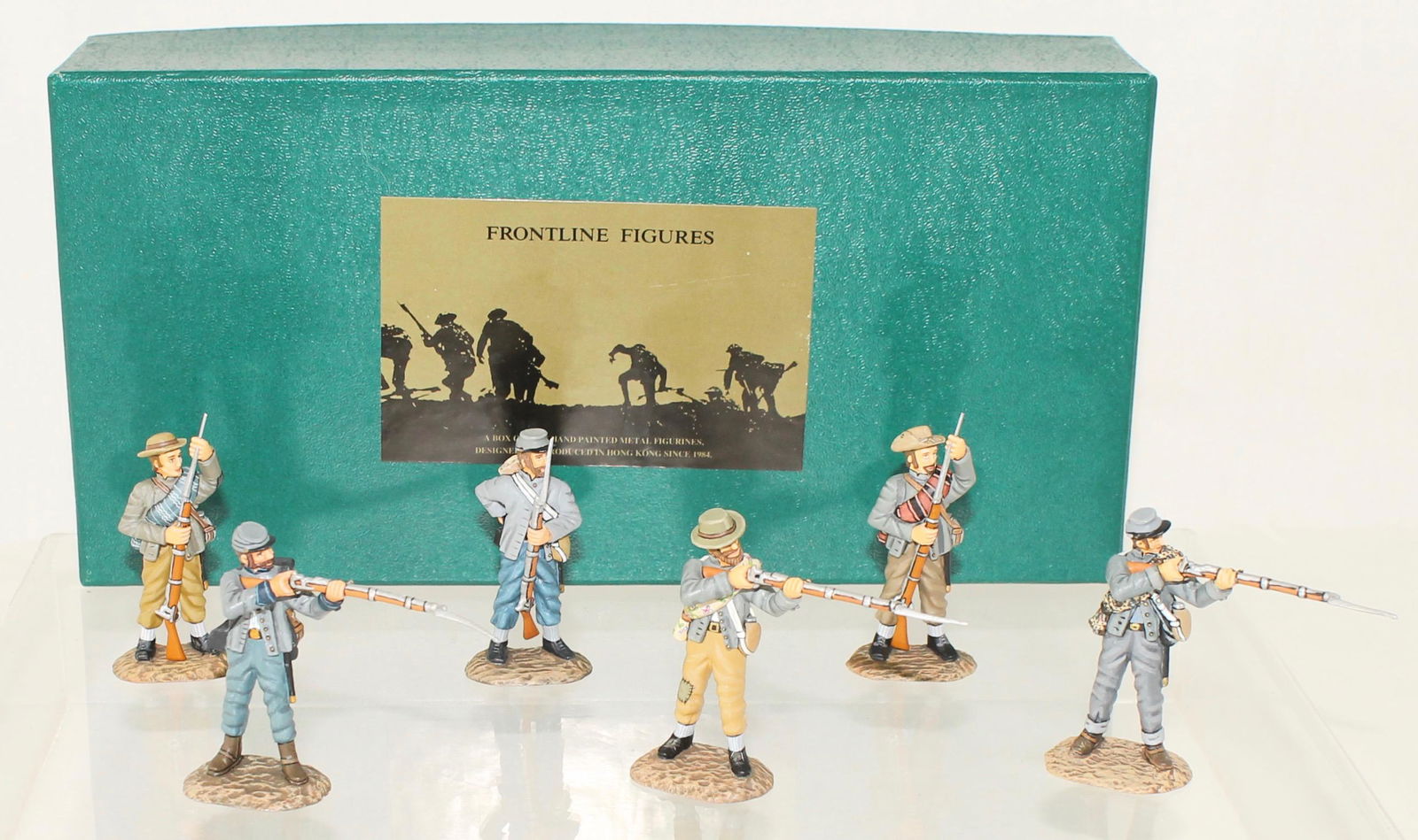 Frontline ACW Confederate Infantry Firing (1 of 2)