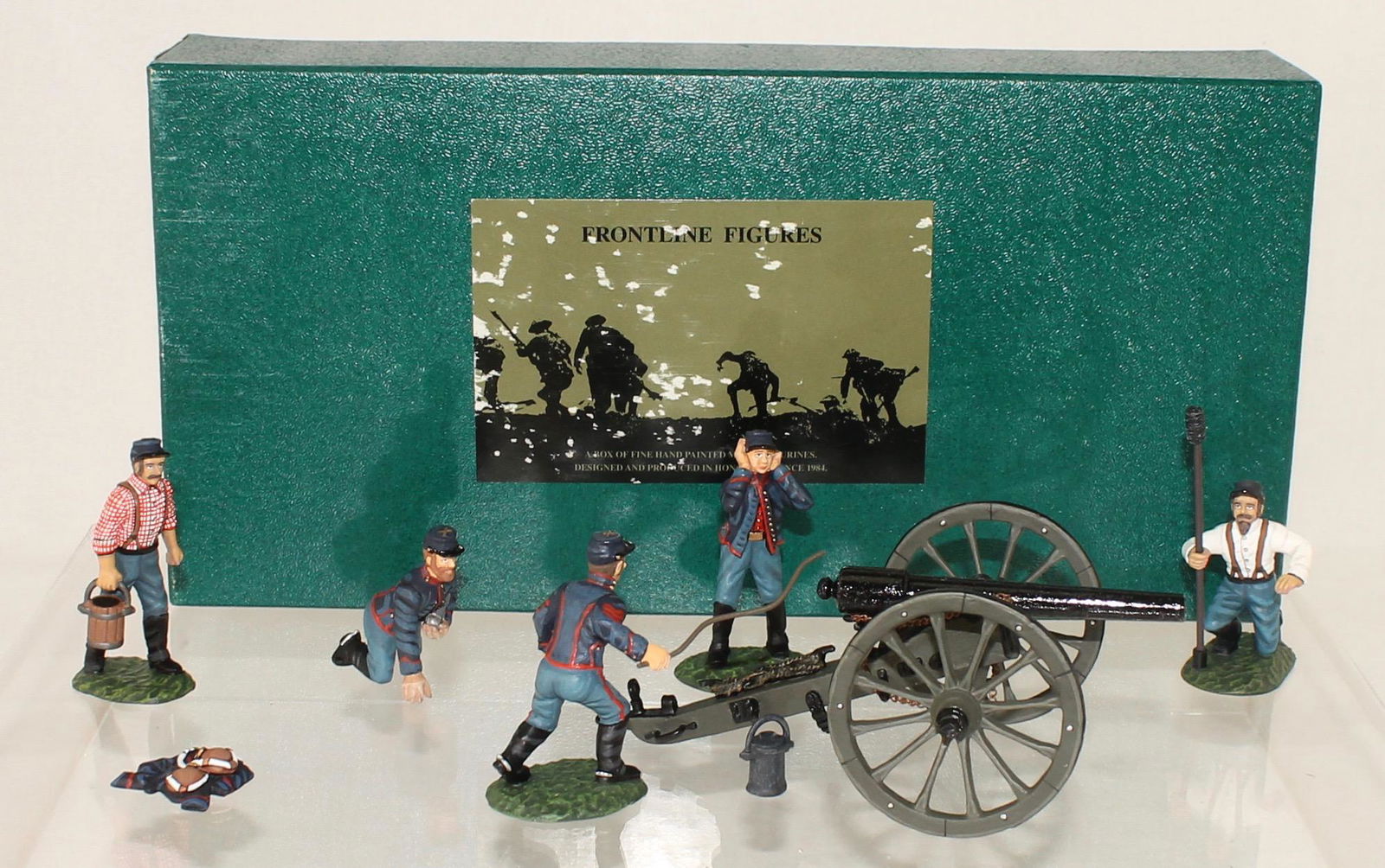 Frontline ACW Union Artillery Firing Cannon (1 of 2)