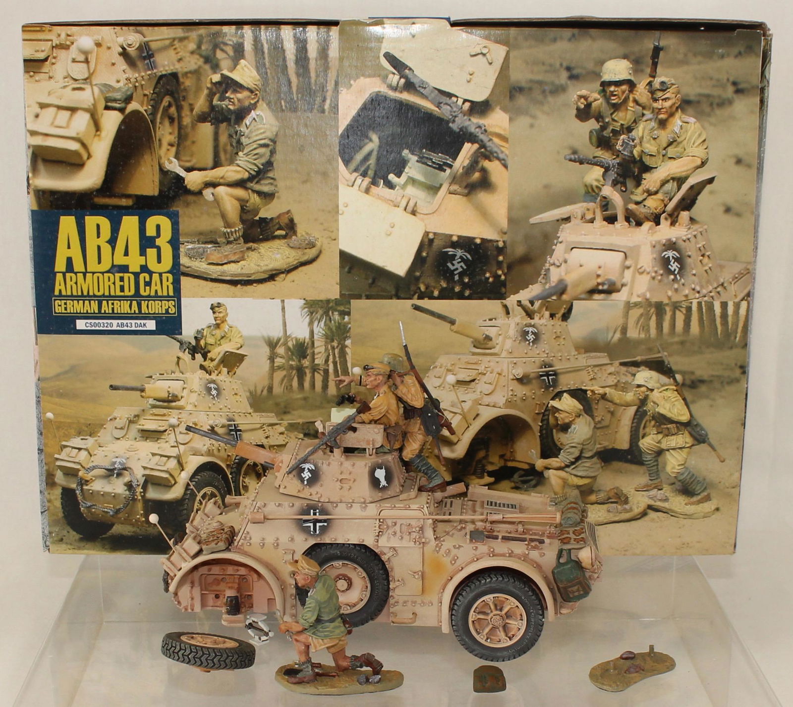 Collectors Showcase WW II AB43 Armored Car (1 of 4)