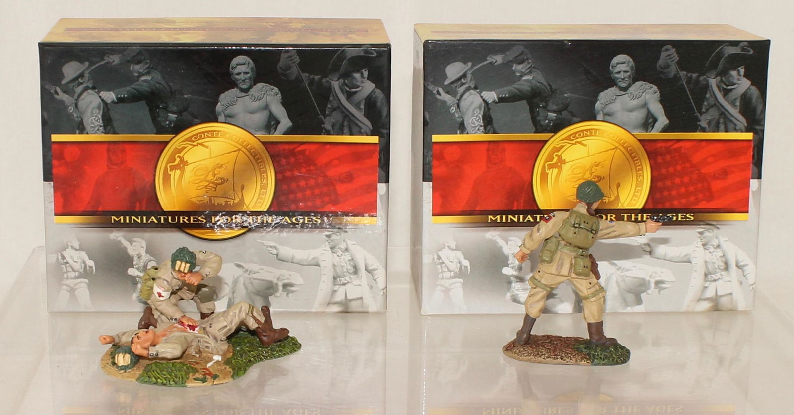 Conte Lot WW II American Army Airborne Officer (1 of 2)