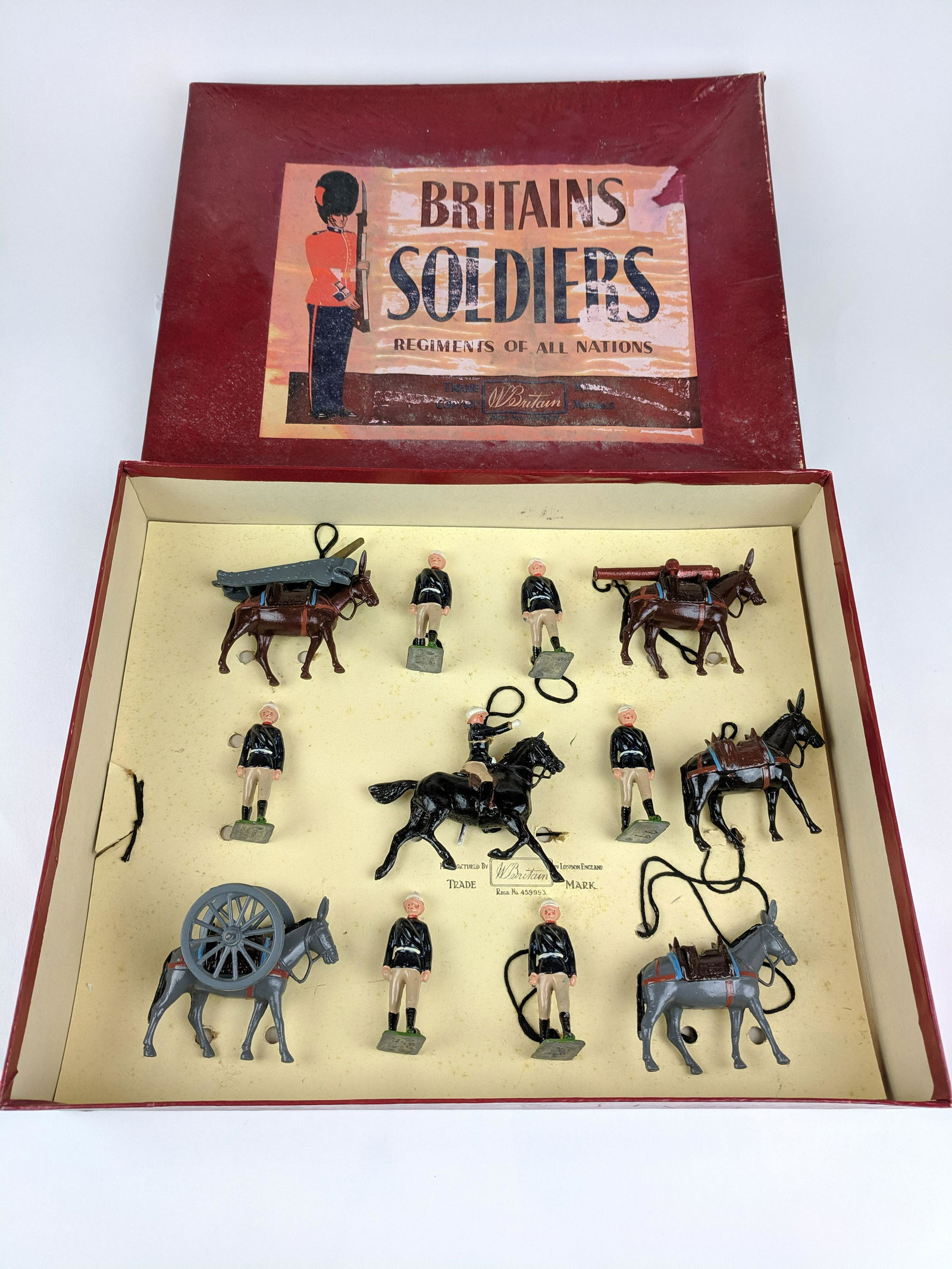 Britains #28 Mountain Battery (1 of 1)