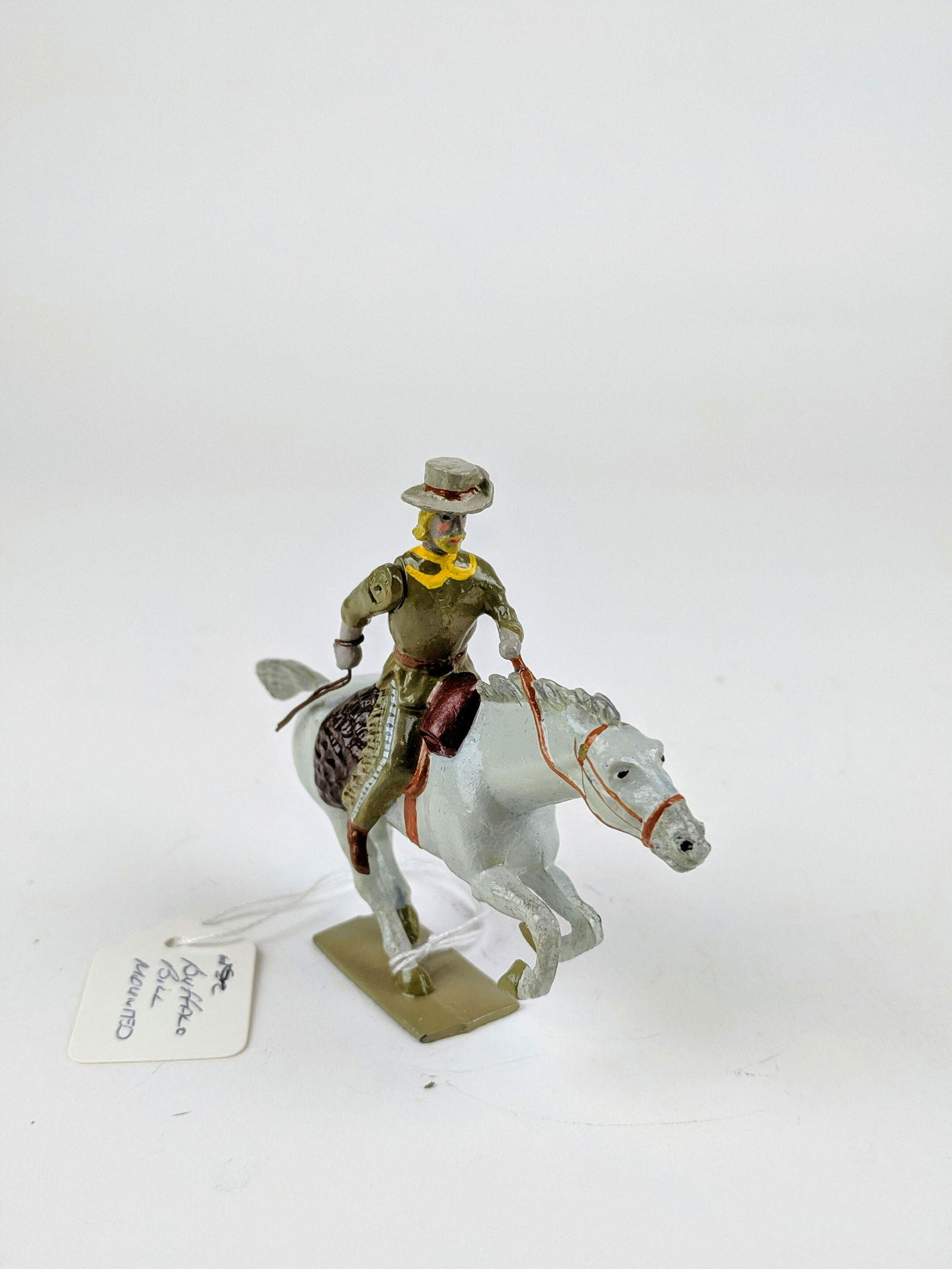 Bill O'Brien Special Paint Mounted Buffalo Bill (1 of 1)