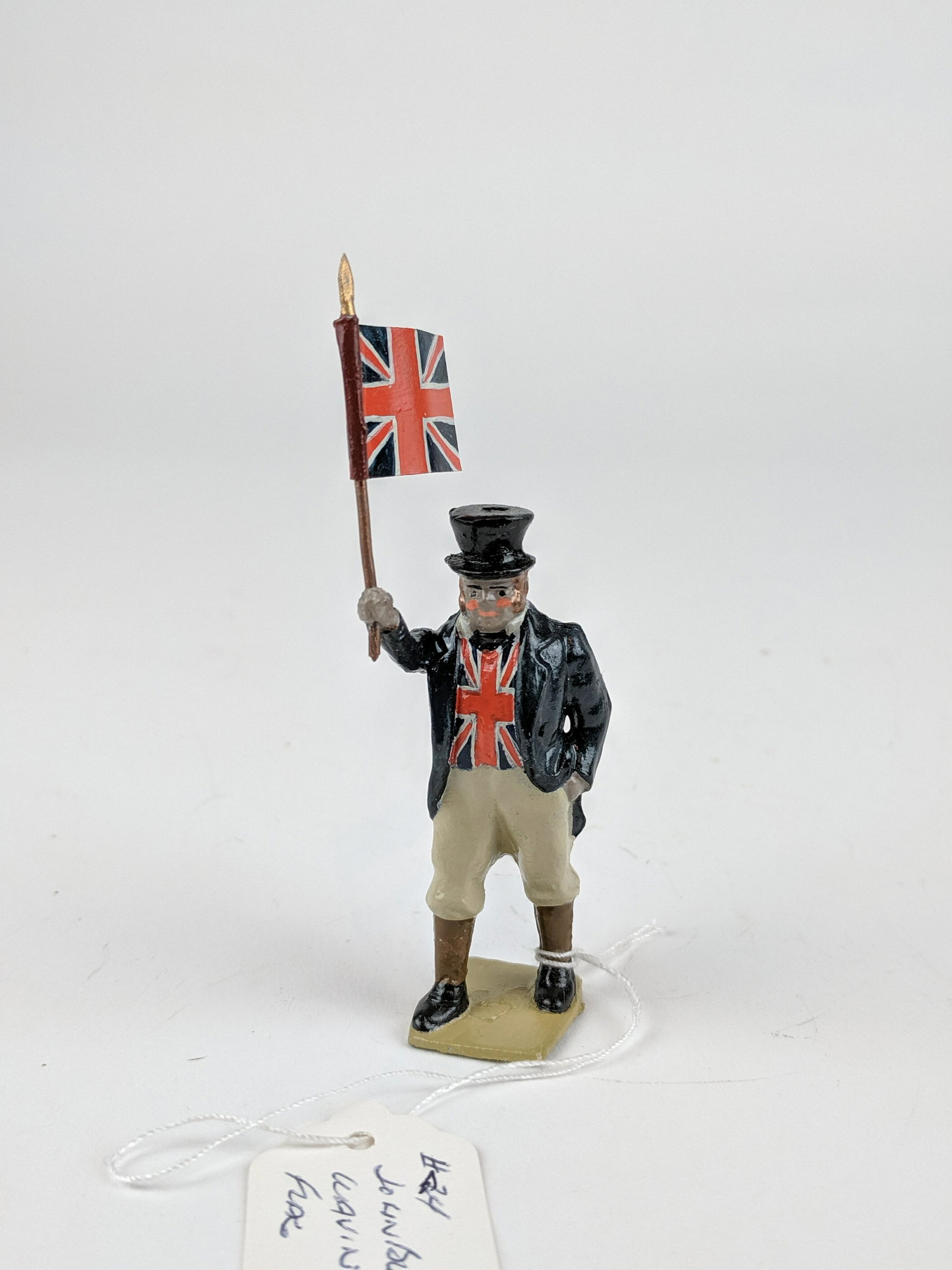 Bill O'Brien Special Paint John Bull: Waving Union Flag 1 Piece Condition Excellent No Box