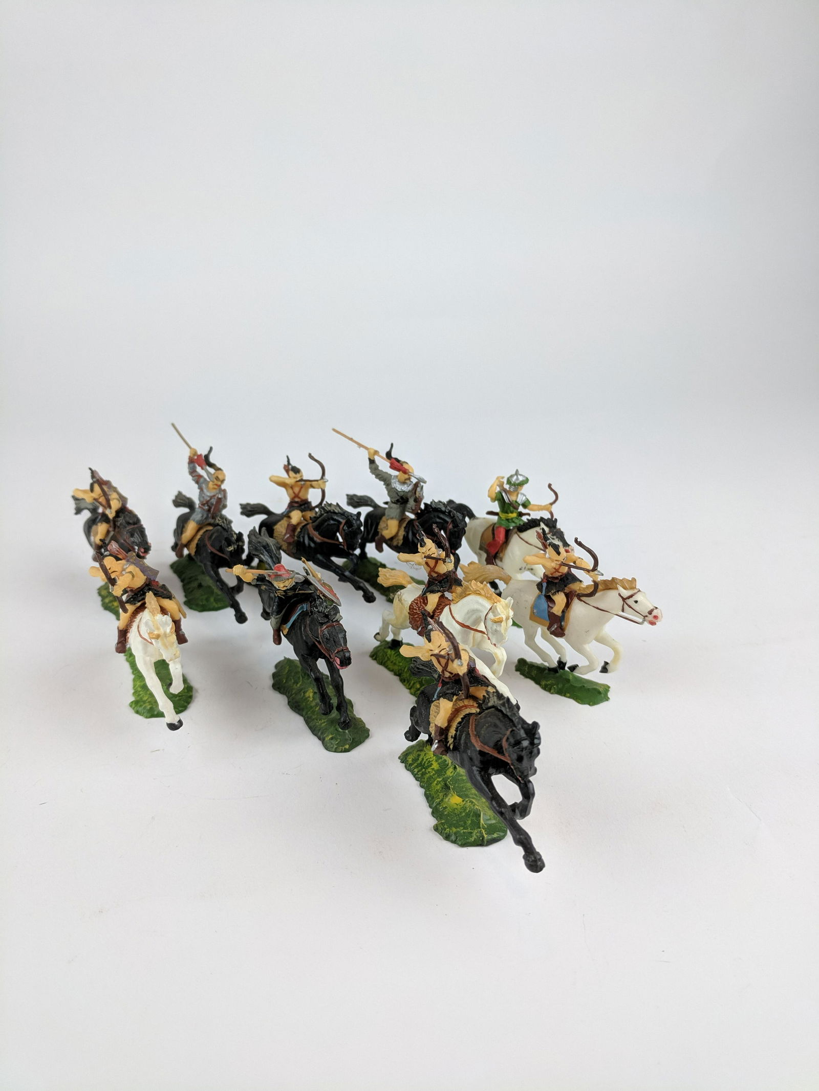 Elastolin Plastic 40mm Mounted Huns (1 of 1)