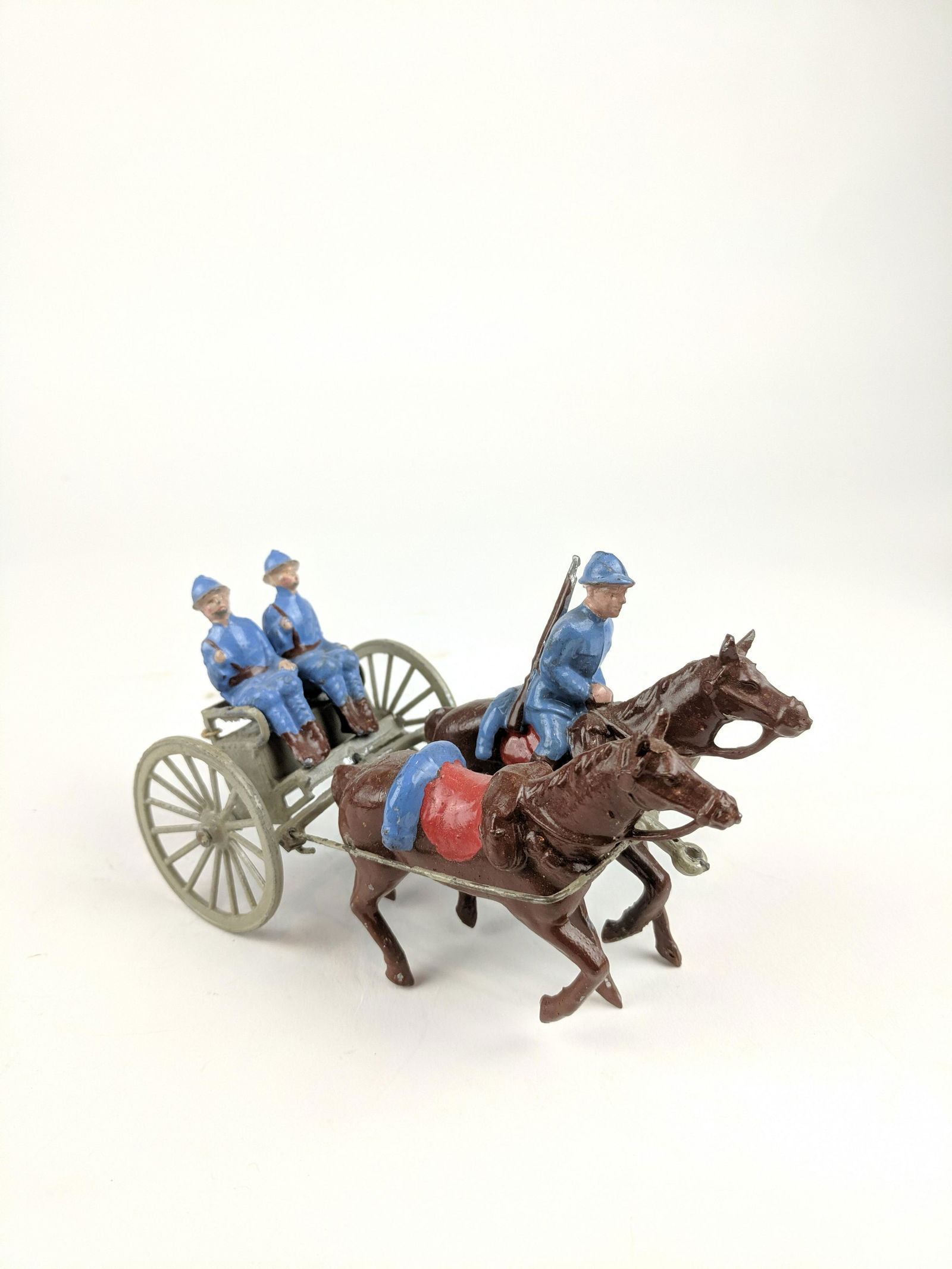 French Hollow Cast WWI Horse Caison (1 of 1)