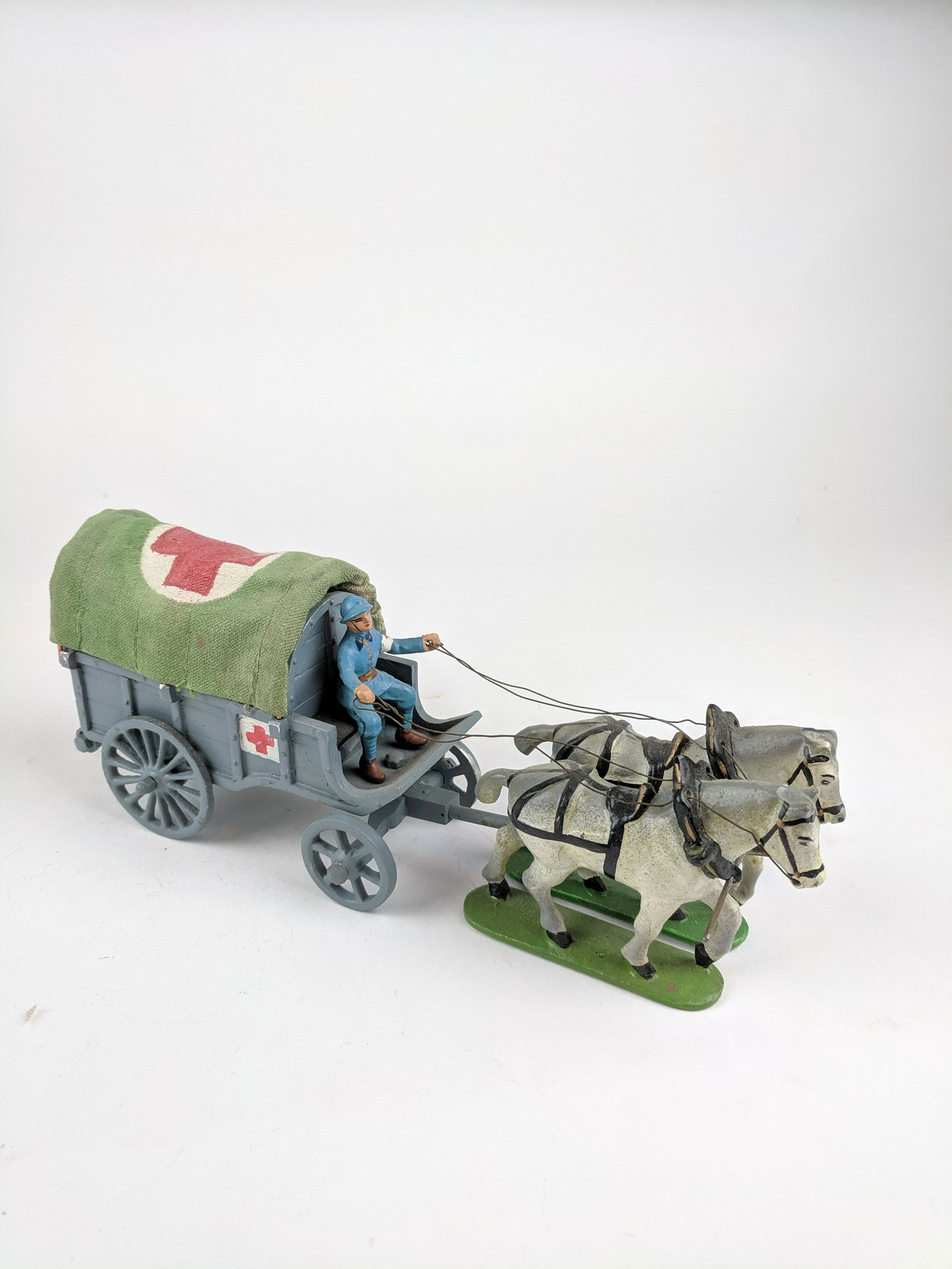 French Aluminum WWI Ambulance Wagon (1 of 1)