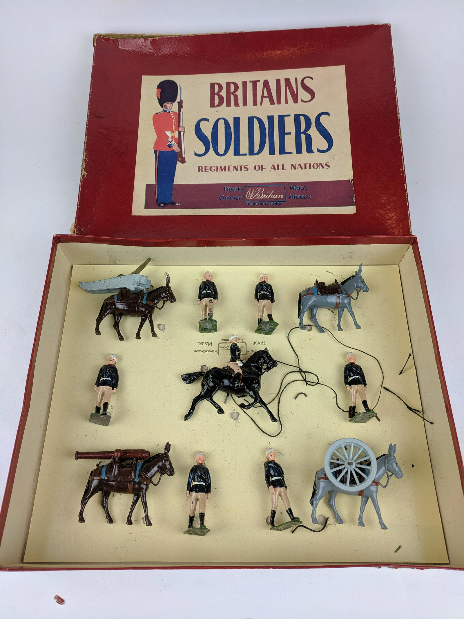 Britains #28 Mountain Battery (1 of 1)