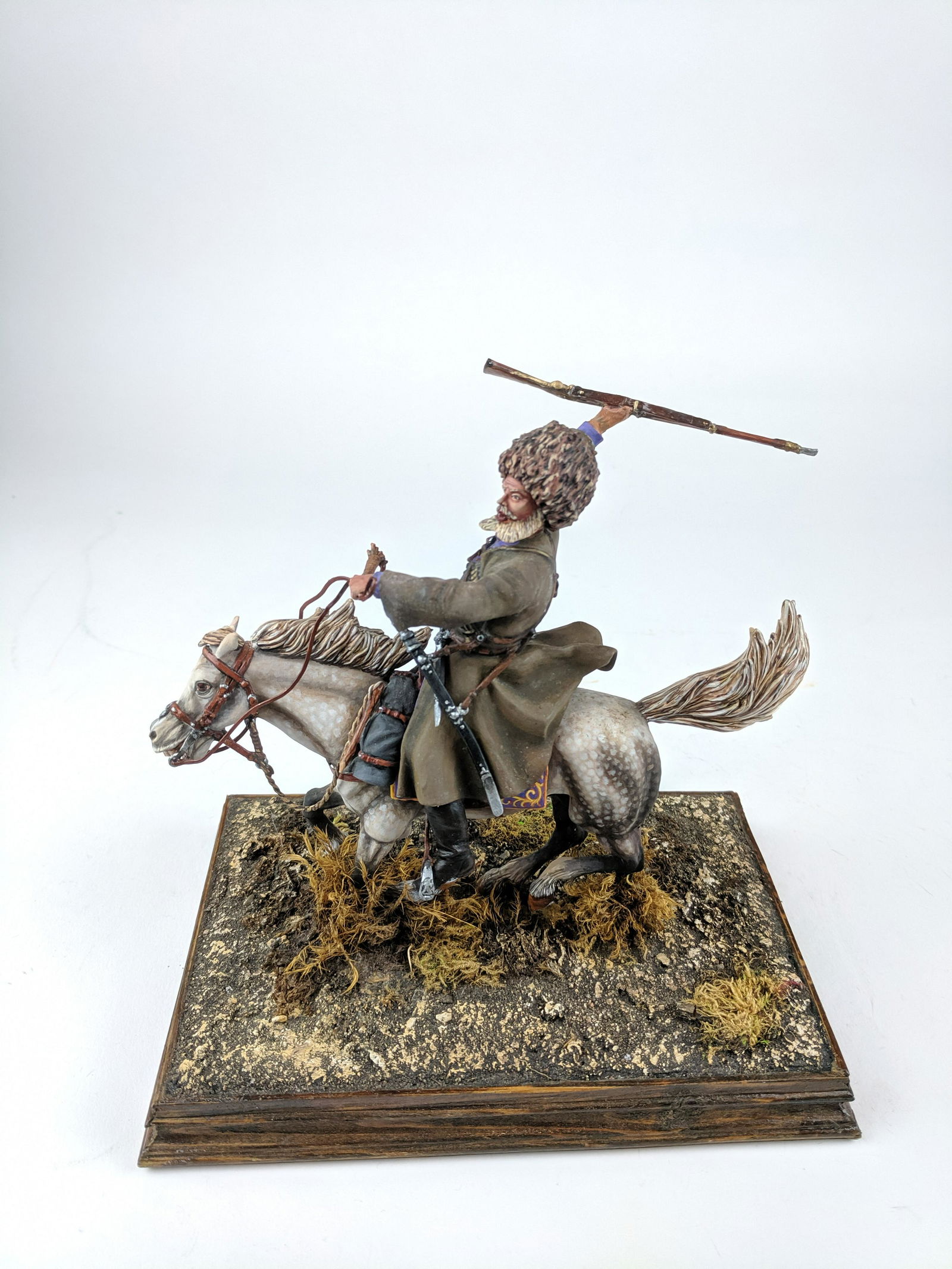 Bleskin Studio Mounted Cossack W/Rifle (1 of 1)