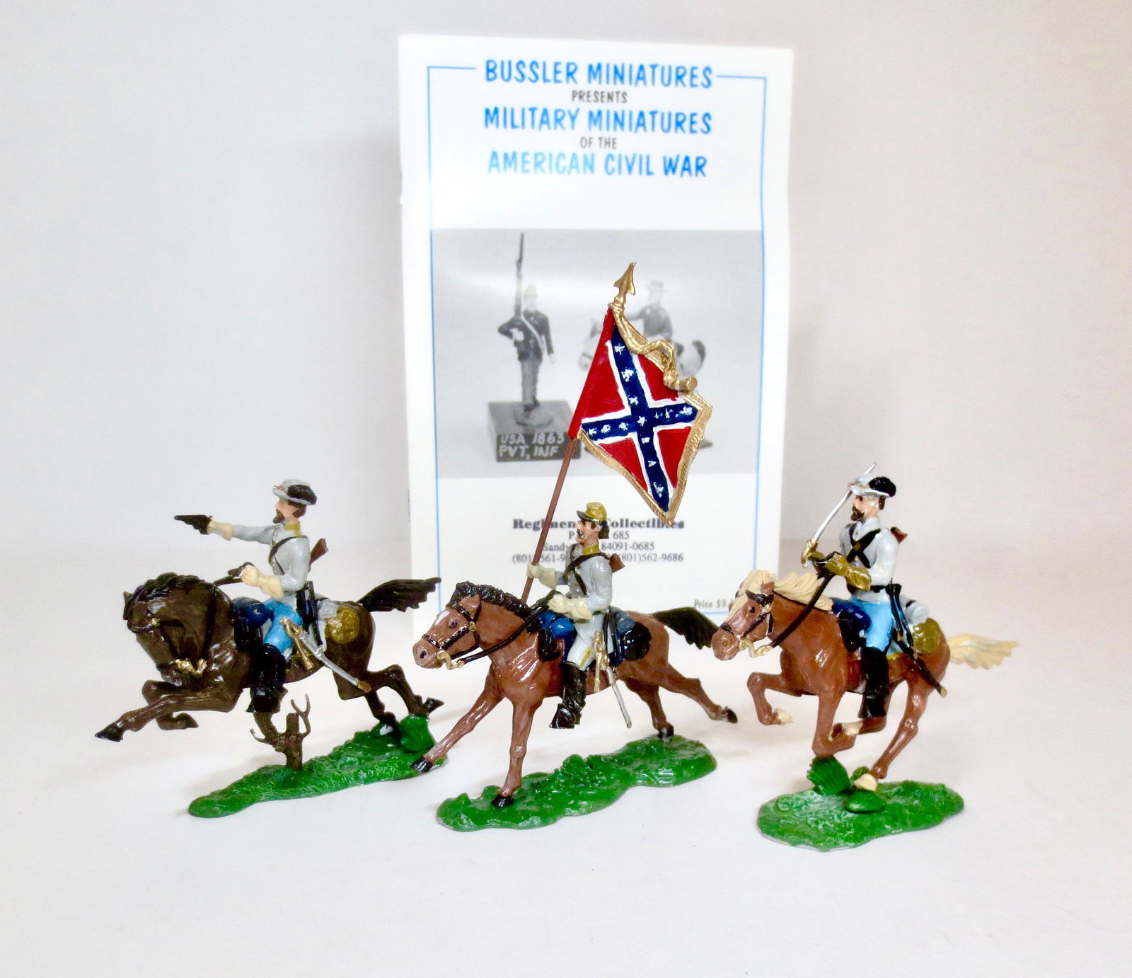 Bussler Confederate Cavalry with 10 pg. Catalog (1 of 1)