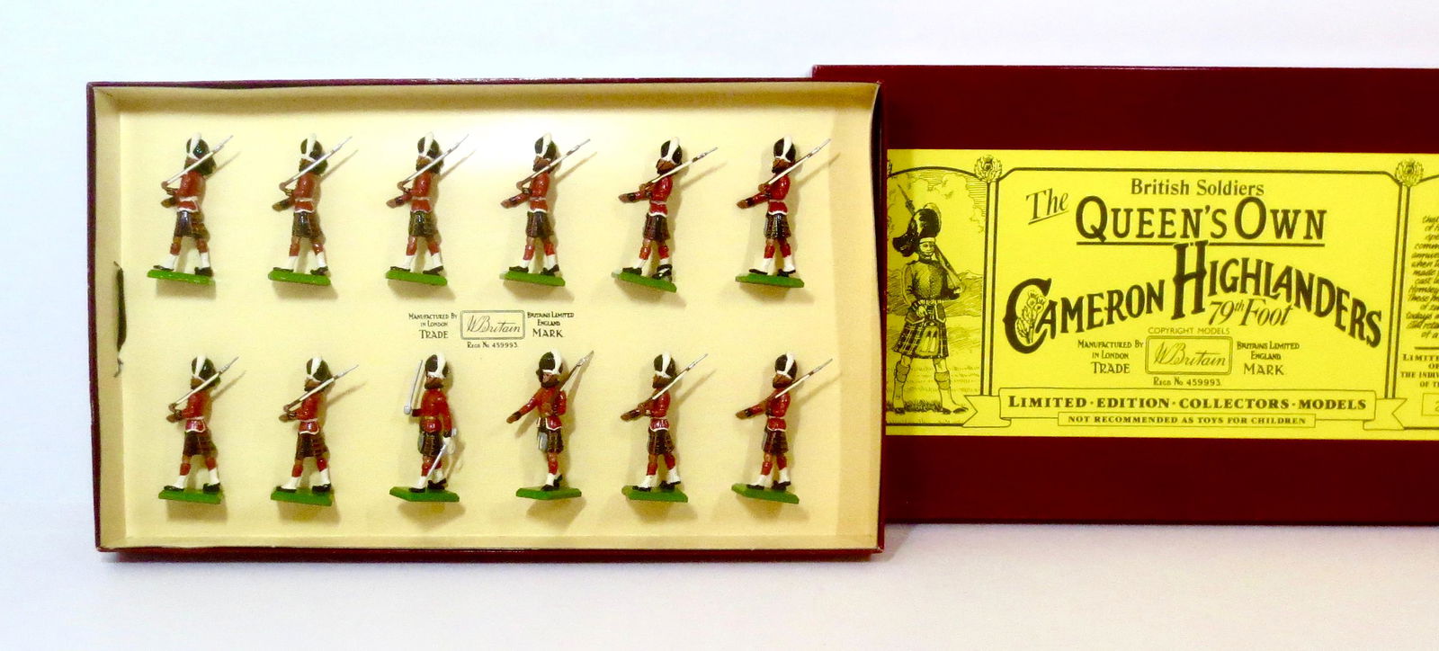 Britains #5183 Cameron Highlanders 79th Foot (1 of 1)