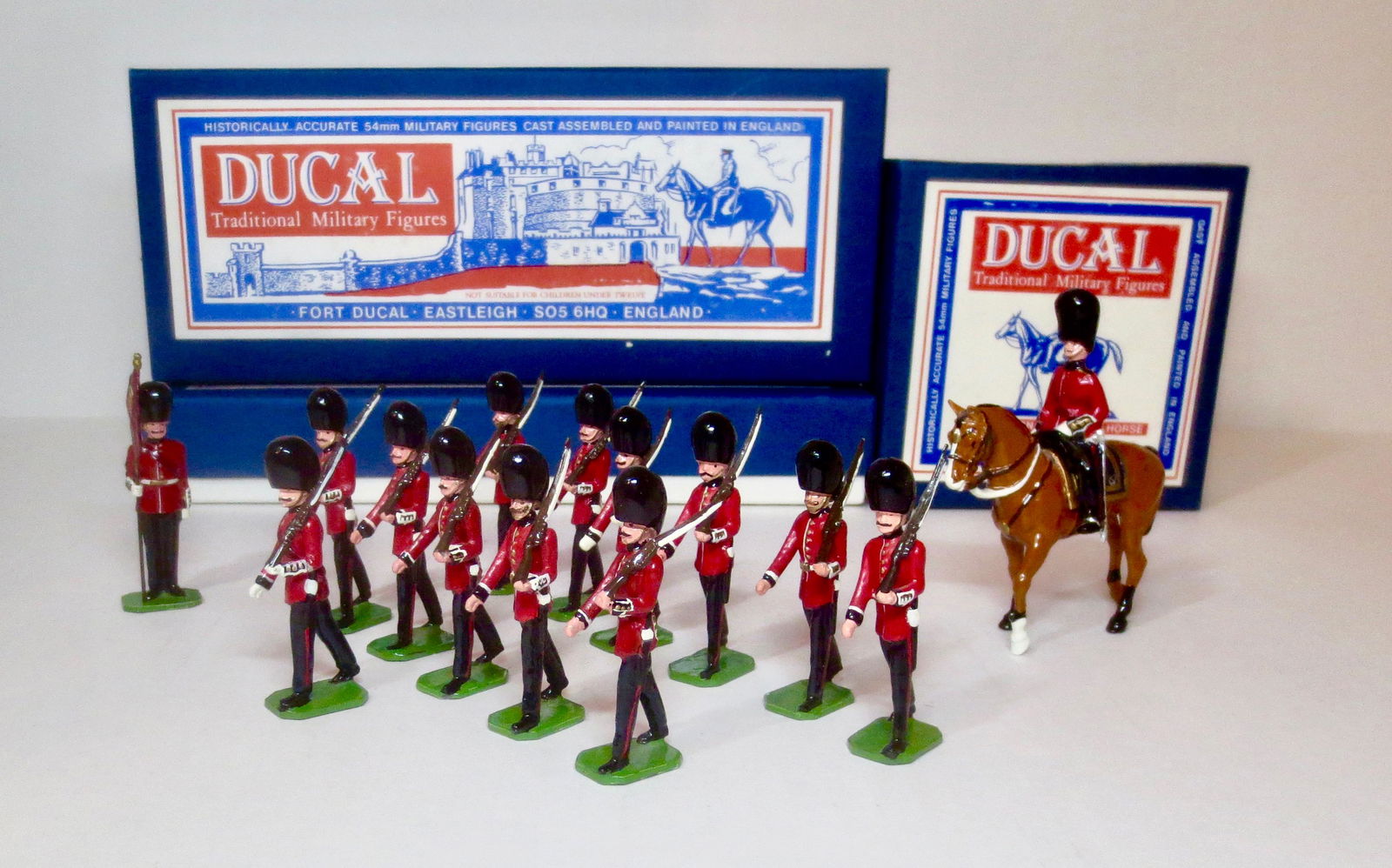 Ducal Scots Guards Marching with Field Officer (1 of 1)