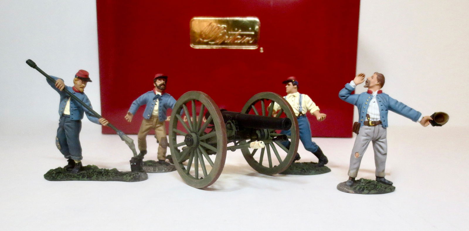 Britains #31032 Confederate Artillery #2 (1 of 1)