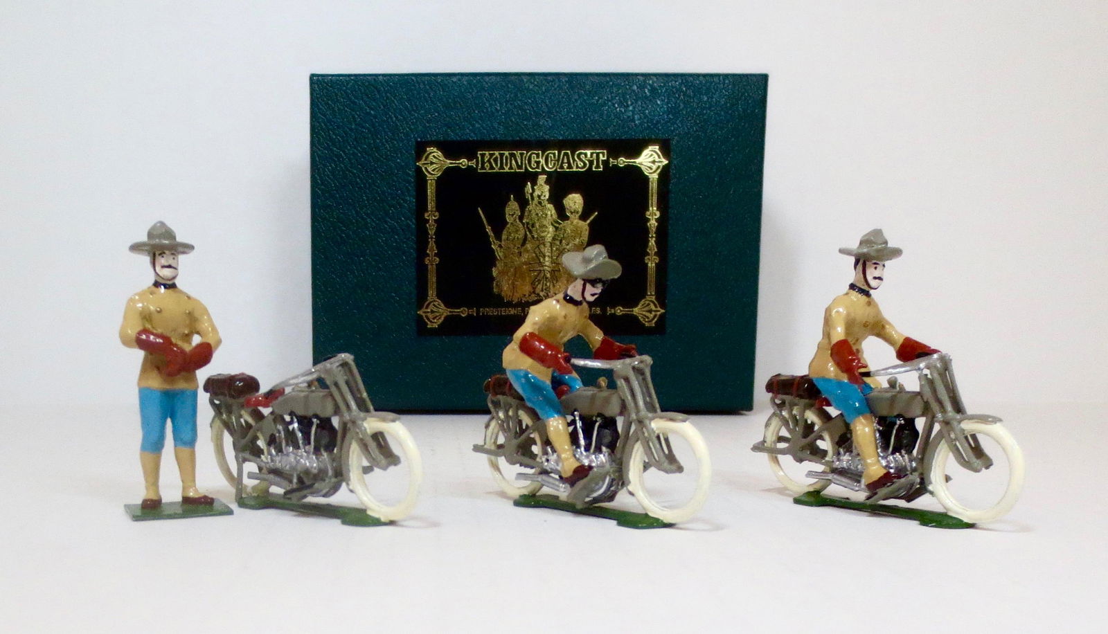 Kingcast #WC10 Motorcycle Troopers (1 of 1)