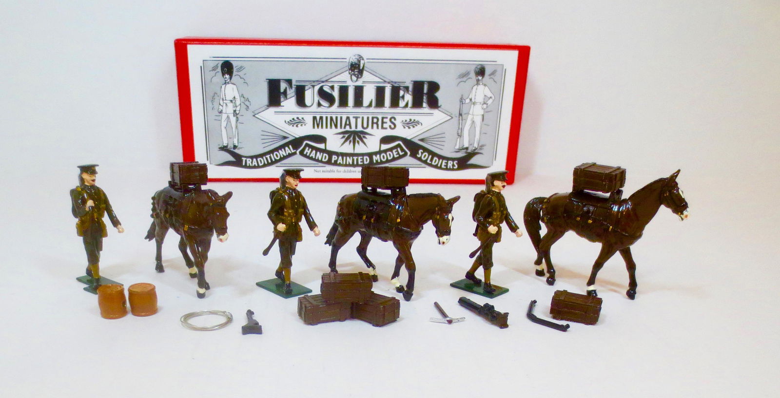 Fusilier WW1 British Mule Team & Gear (1 of 1)