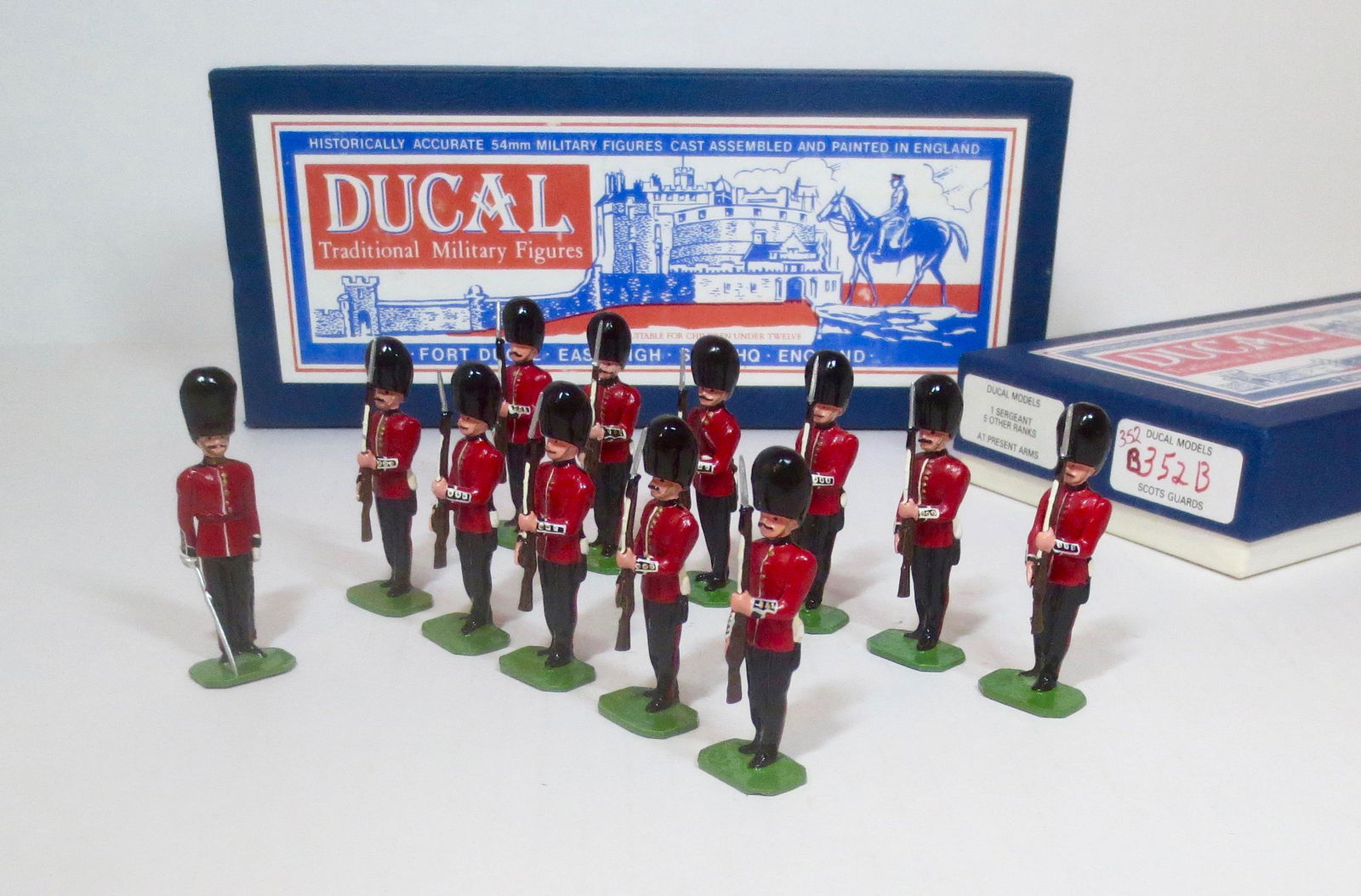 Ducal #352A,B Scots Guards Present Arms (1 of 1)