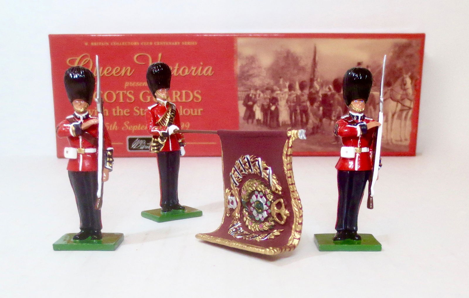 Britains #5991 Scots Guards Colour Party (1 of 1)