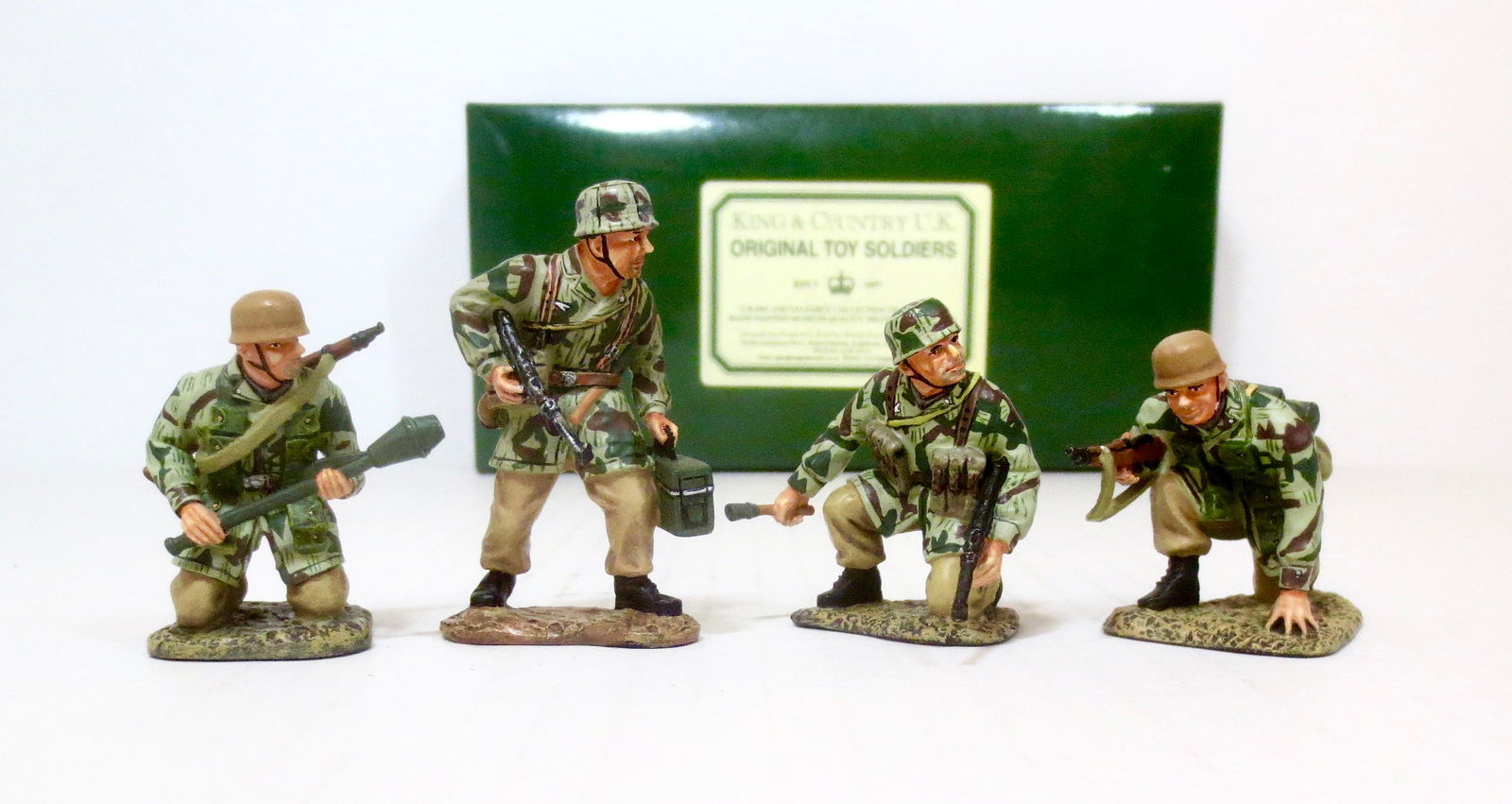 King & Country #FJ05 Fallschirmjager AMBUSH Set (1 of 1)