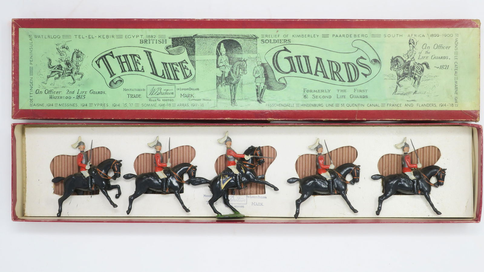 Britain's set #1 Life Guards with Officer (1 of 1)