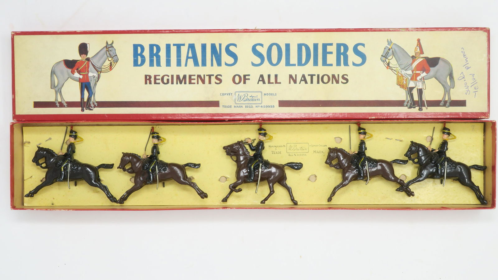 Britain's set #8 4th Hussars, with trumpeter (1 of 1)