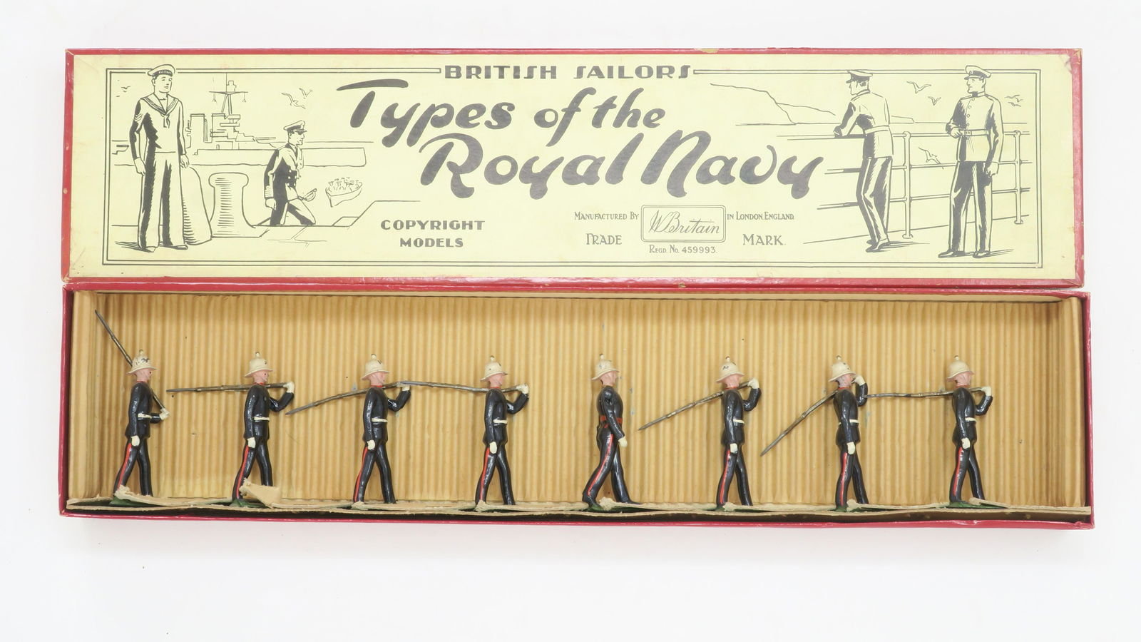 Britain's set #35 Royal Marines  with officer (1 of 1)