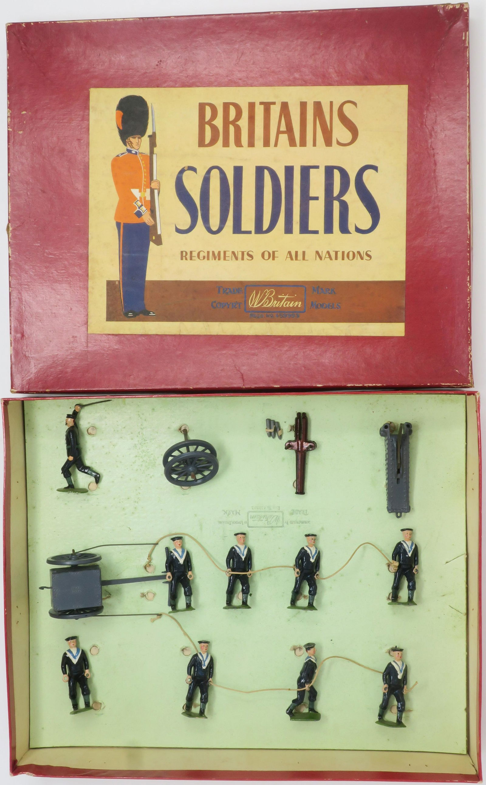 Britain's set #79 RN landing Party with officer (1 of 1)