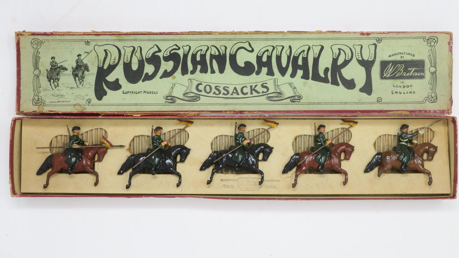 Britain's set #136 Russian Cavalry, Cossacks (1 of 1)