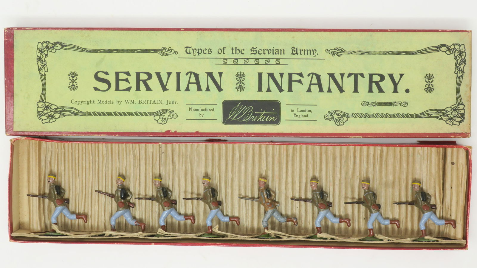 Britain's set #173 Servian (Serbian) infantry (1 of 1)