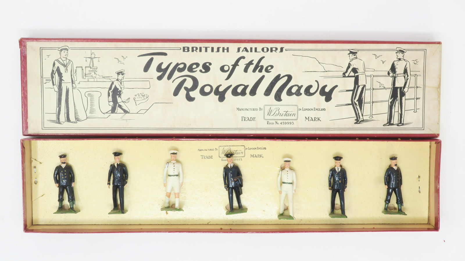Britain's set #1911 RN  Officers in original box (1 of 1)