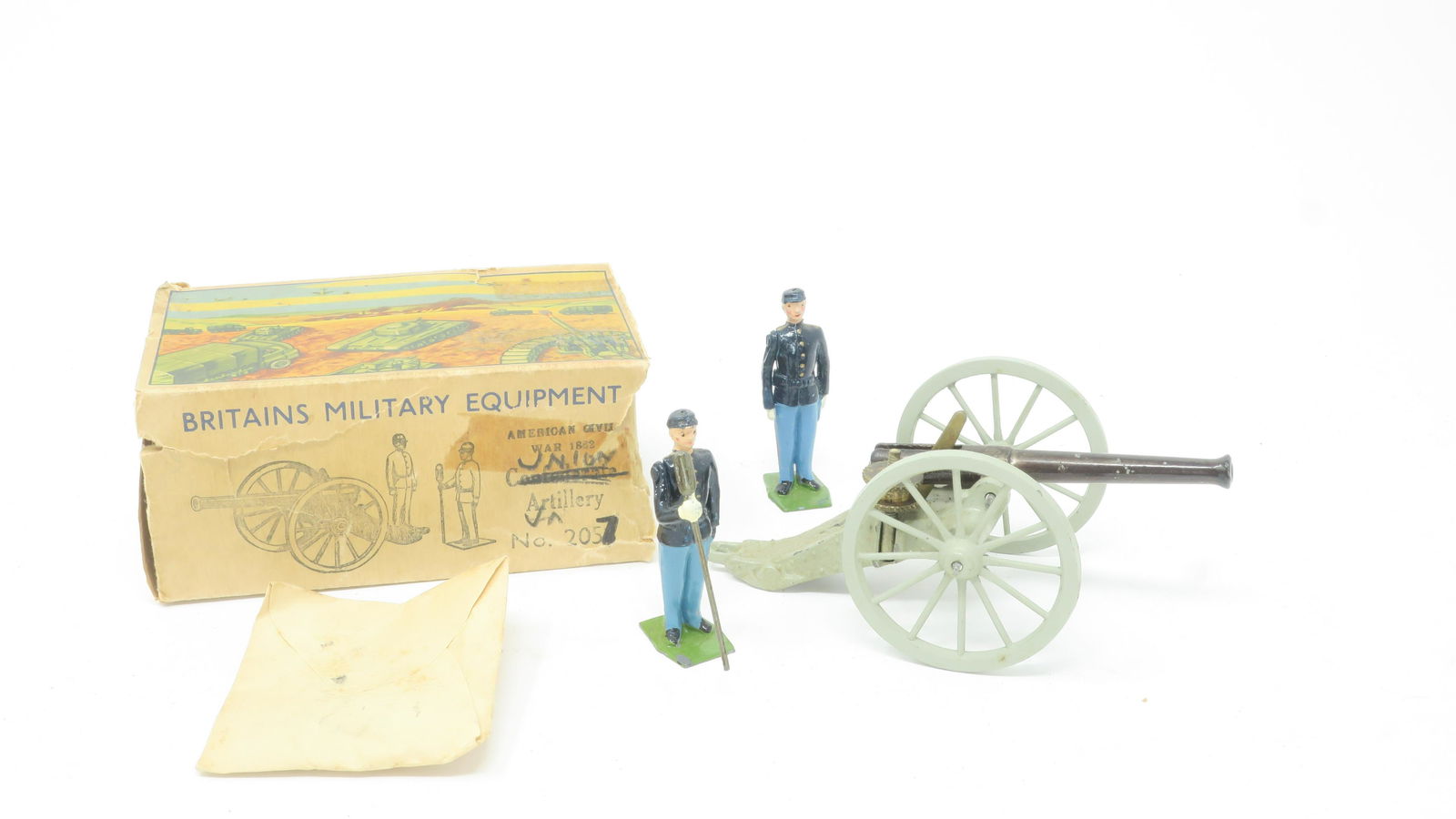 Britain's set #2057 Union Artillery and crew (1 of 1)