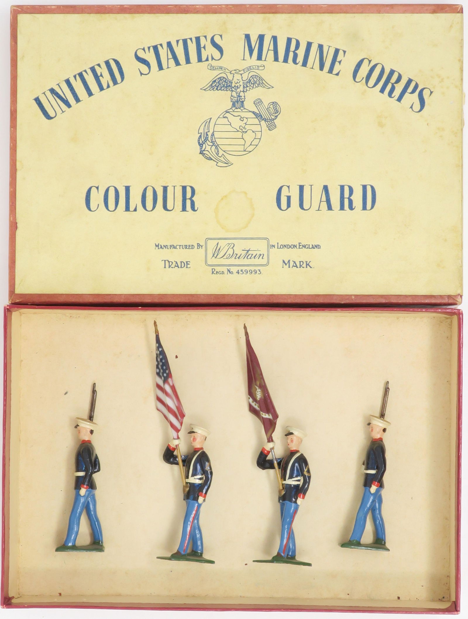 Britain's set #2101 US Marine Colour Guard (1 of 1)