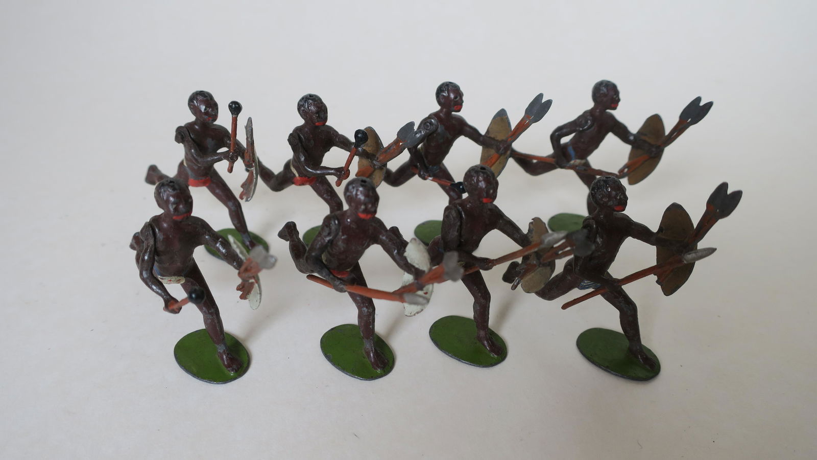 Britain's set #147 Zulu Warriors, 1st version (1 of 1)
