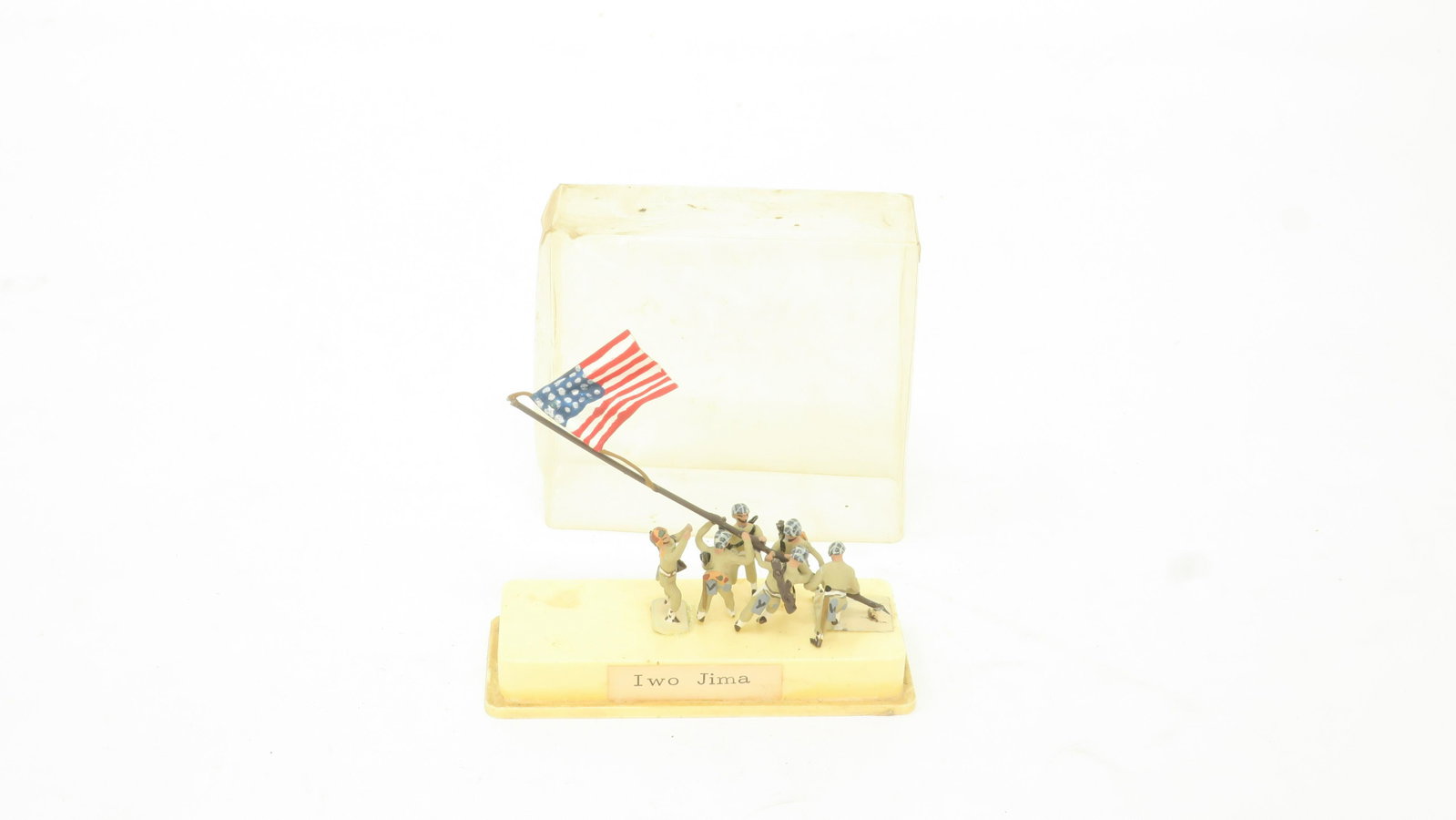 Alymer Miniplombs small scale 25mm sets: in original packaging (1960) US Marines raising the flag at Iwo Jima Good, 6 piece(s)