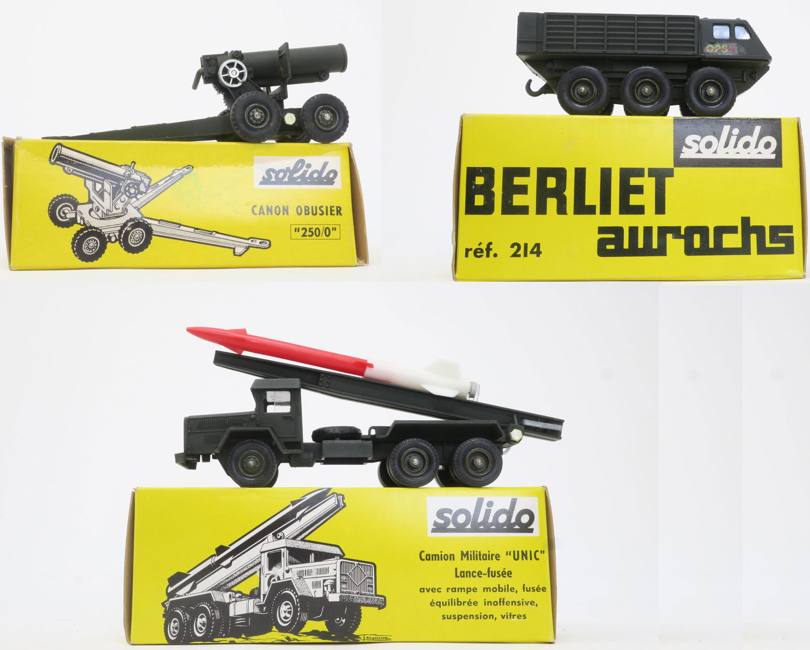 Solido AFV & related vehicles in original boxes (1 of 1)