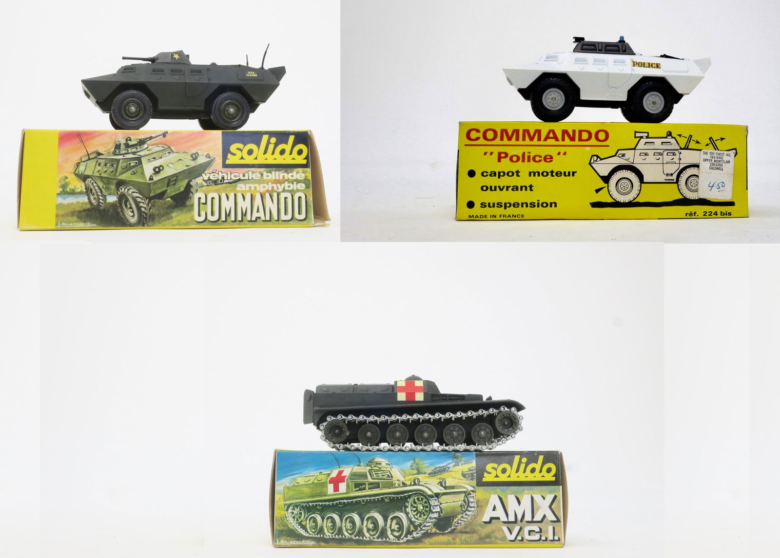 Solido AFV & related vehicles in original boxes (1 of 1)