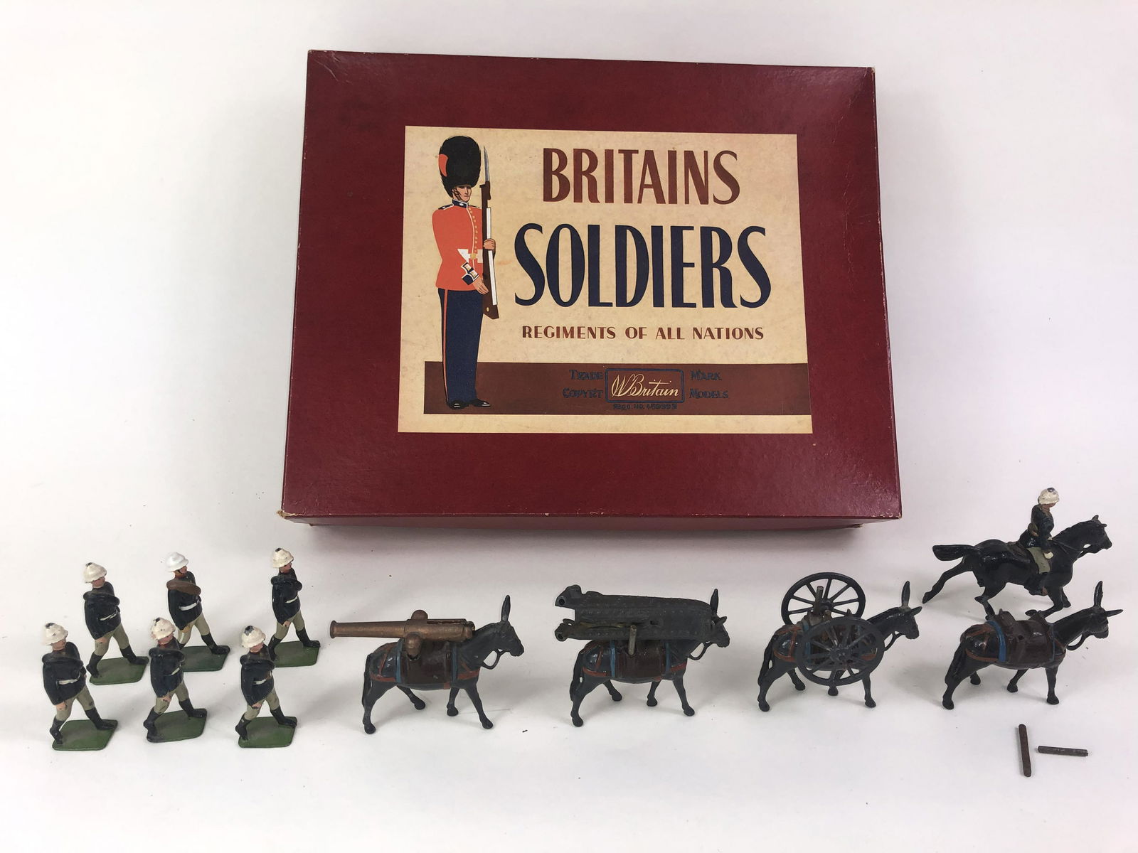 Britains Royal Mountain Artillery Set #28 (1 of 1)
