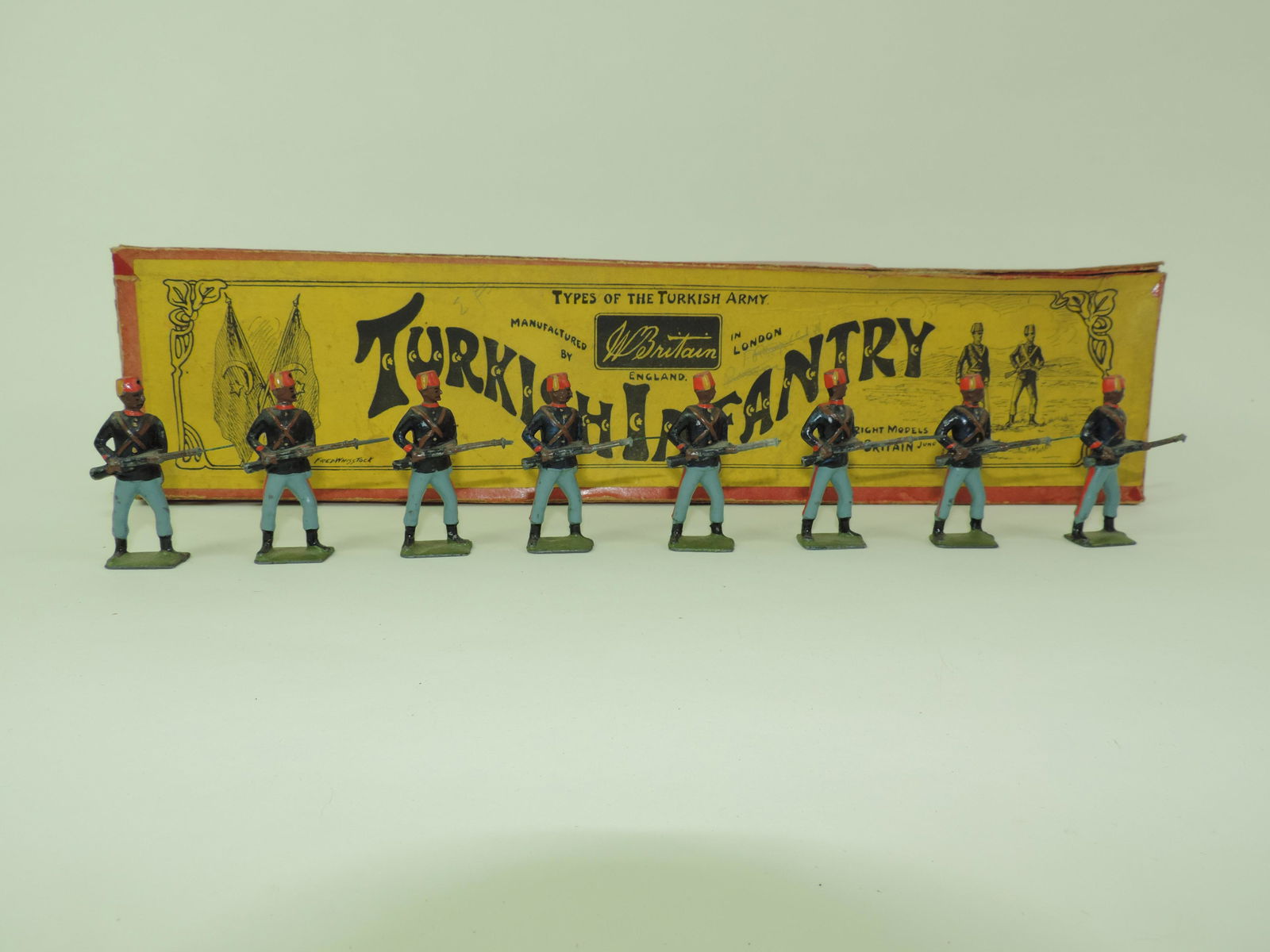 Britains Turkish Infantry Set #167 (1 of 1)