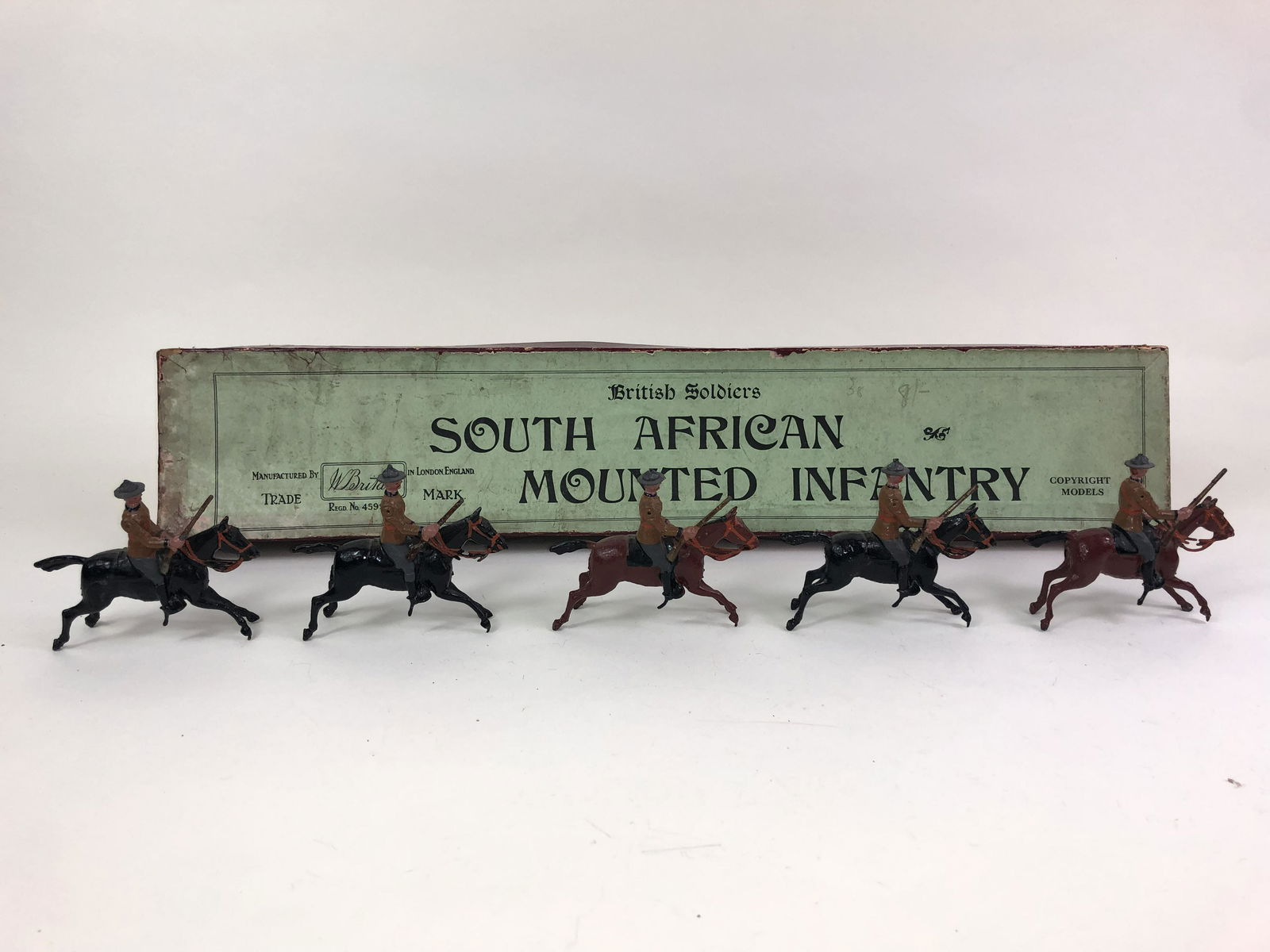 Britains Set #38 South African Mounted Infantry (1 of 1)