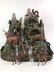 Elastolin Composition & Wood Mountain Top Diorama