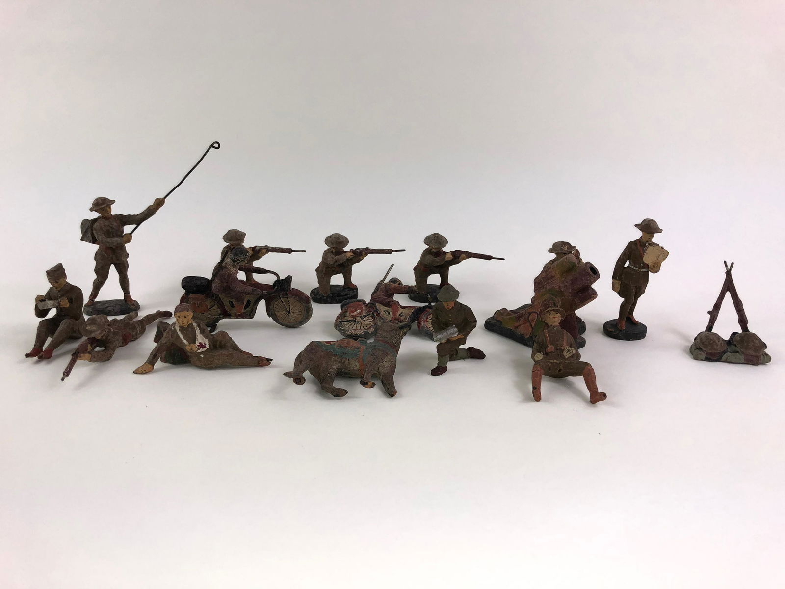 Early Composition Elastolin Military Assortment (1 of 1)