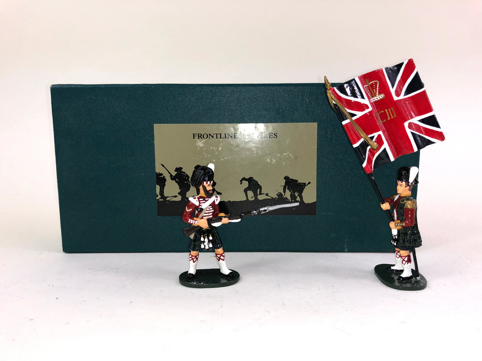Frontline 93rd Highlander King's Colour and NCO (1 of 1)