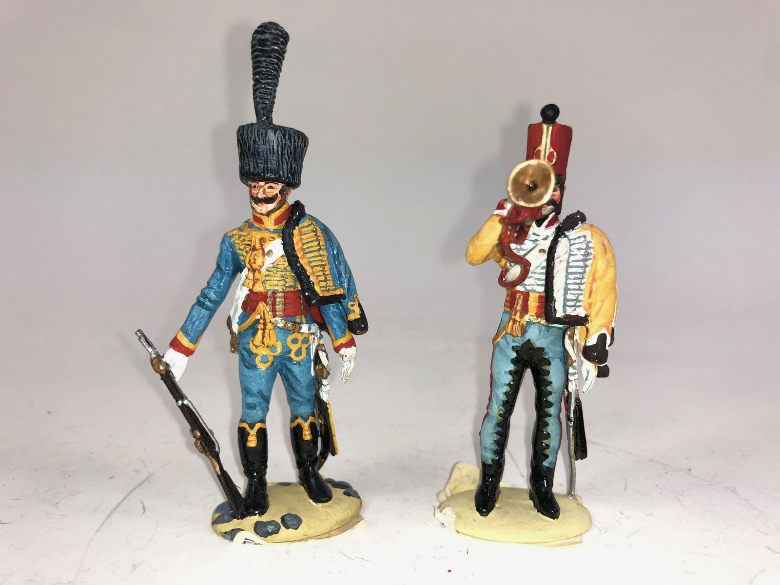 Stadden French Hussar Trumpeter & Trooper (1 of 1)