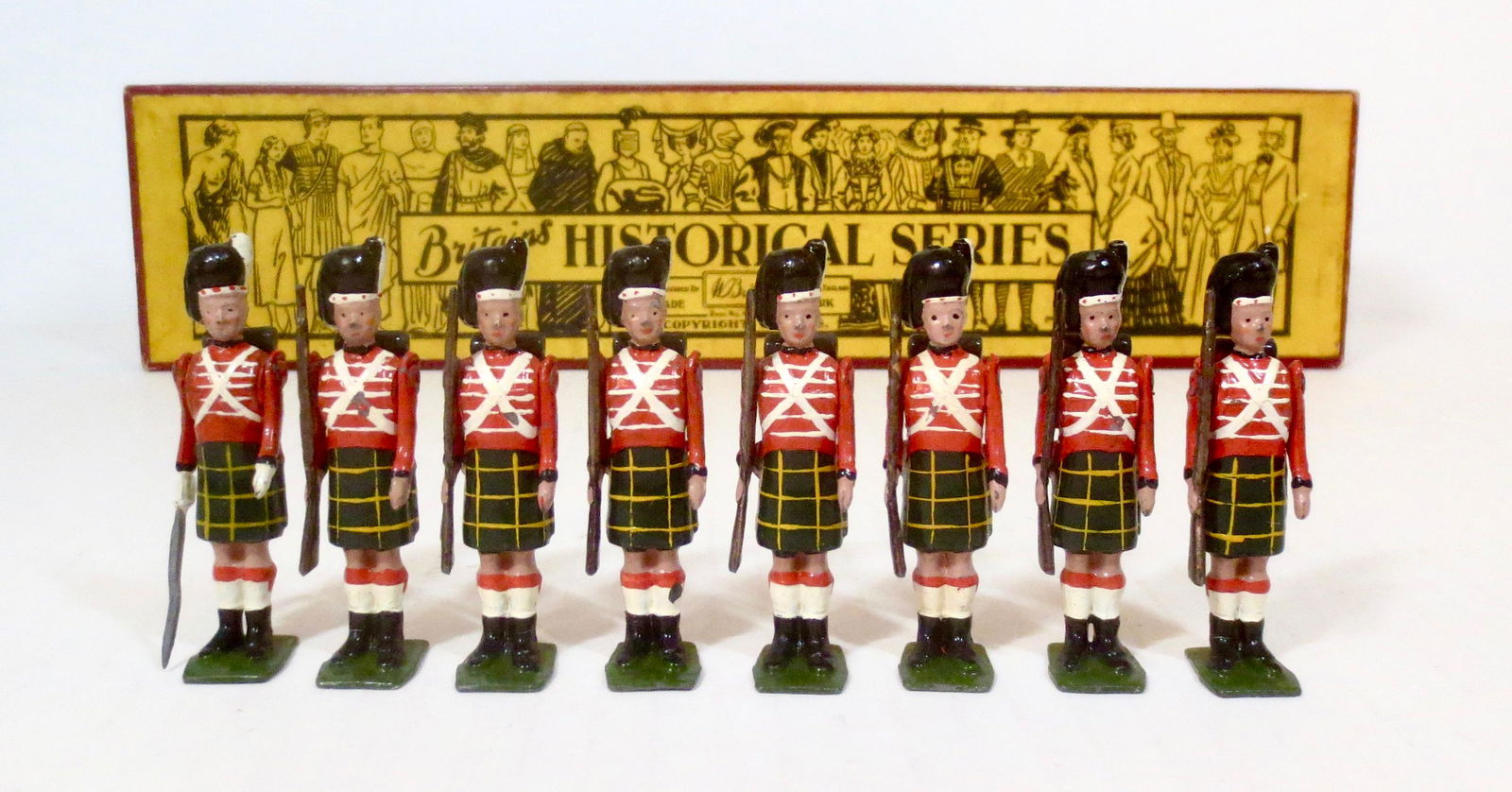 Britains #1519 Highlanders with Muskets (1 of 1)