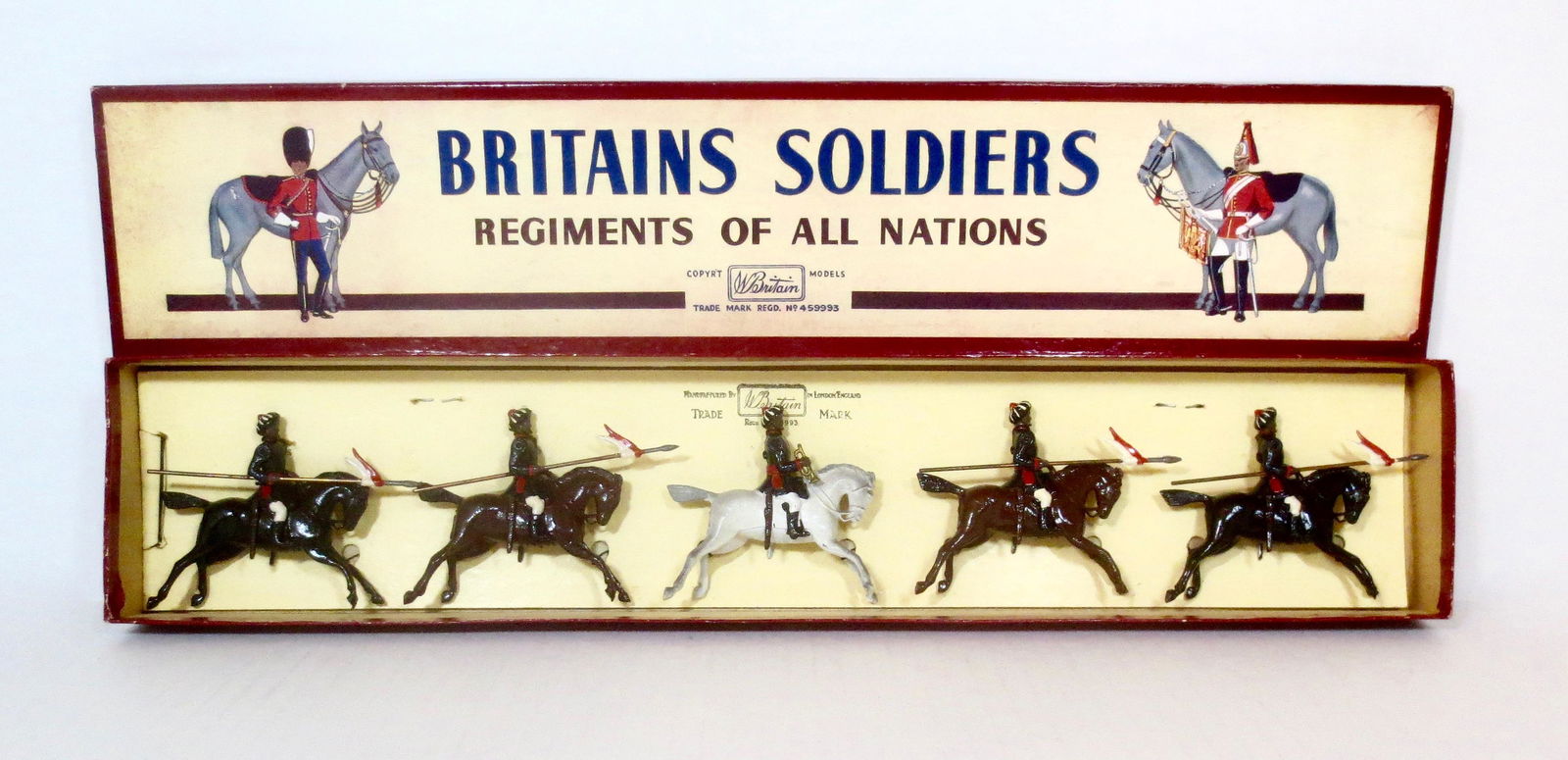 Britains #66 Indian Army Lancers (1 of 1)