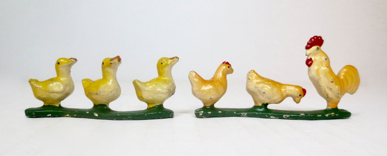 Grey Iron American Family RARE Chickens & Ducks (1 of 1)
