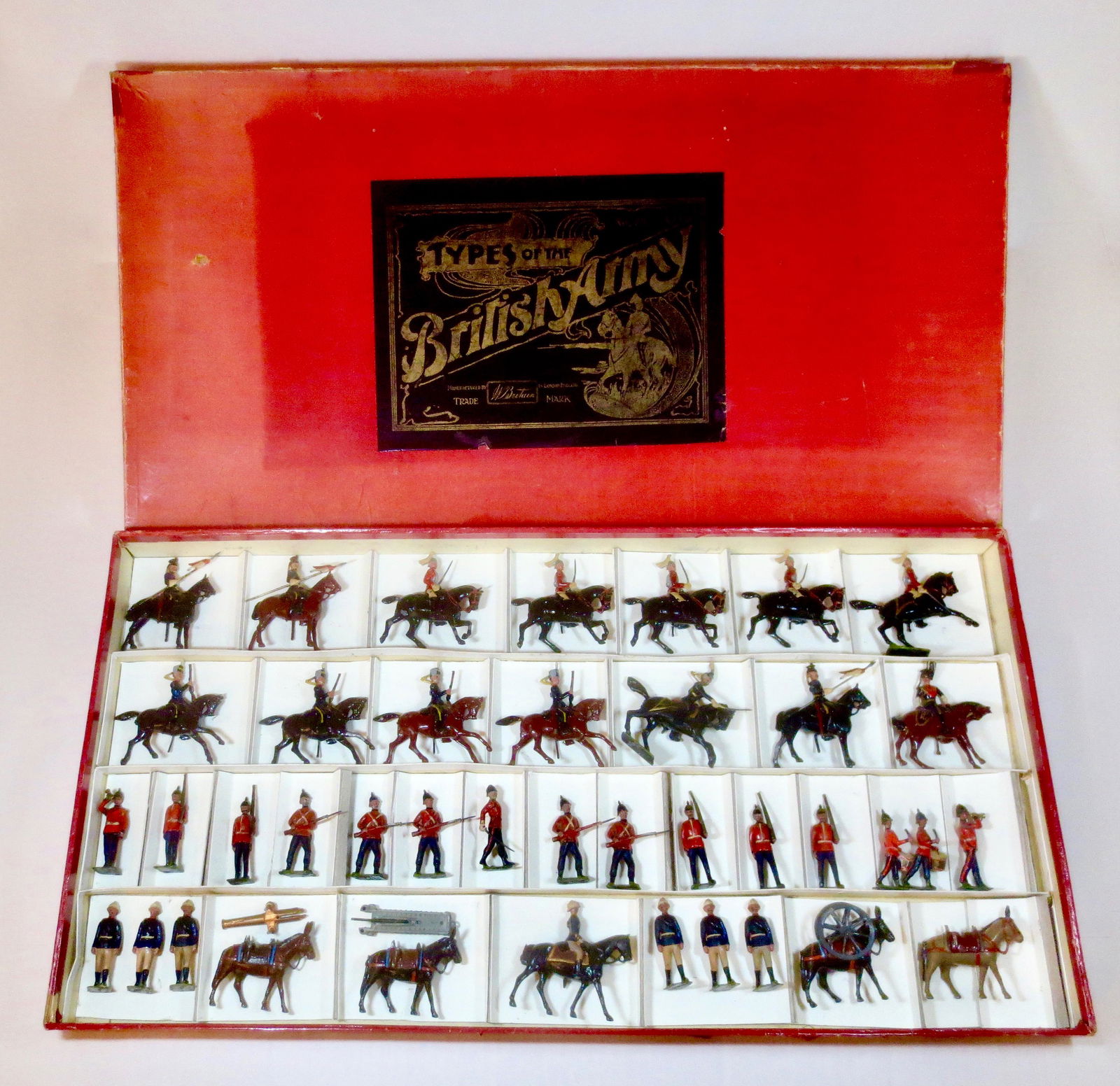 Britains #29 RARE Types of the British Army (1 of 1)