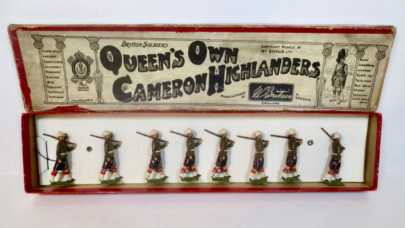 Britains #114 Cameron Highlanders (1 of 1)