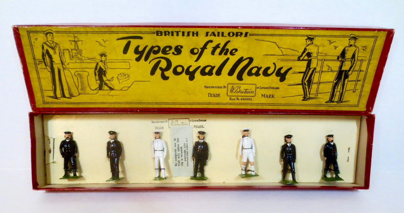 Britains #1911 Royal Navy Staff Officers (1 of 1)