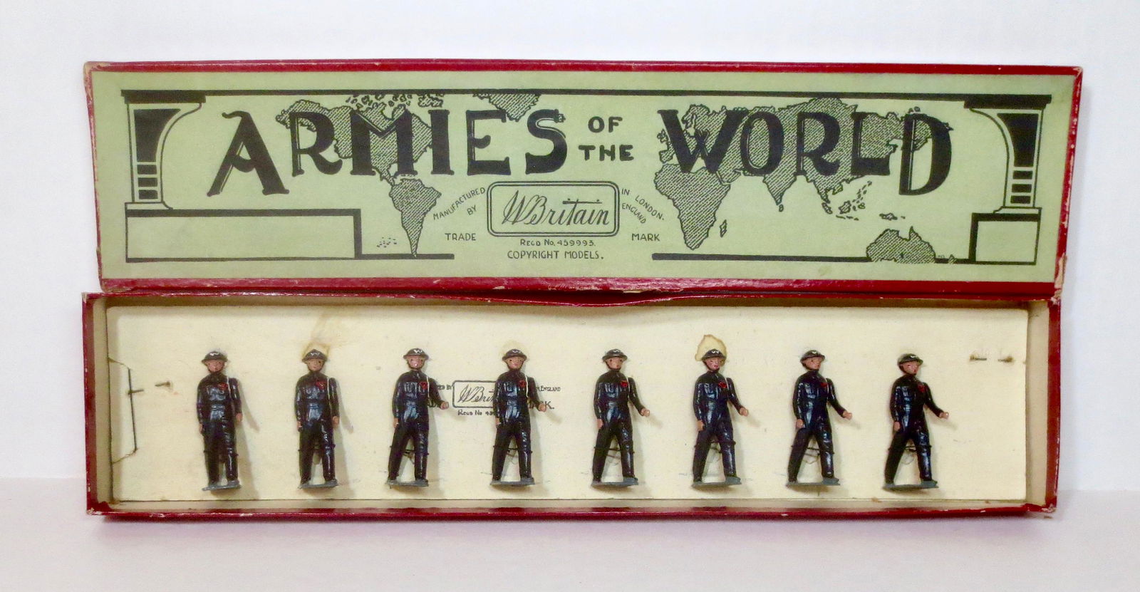 Britains #1914 VERY RARE A.R.P. Wardens (1 of 1)