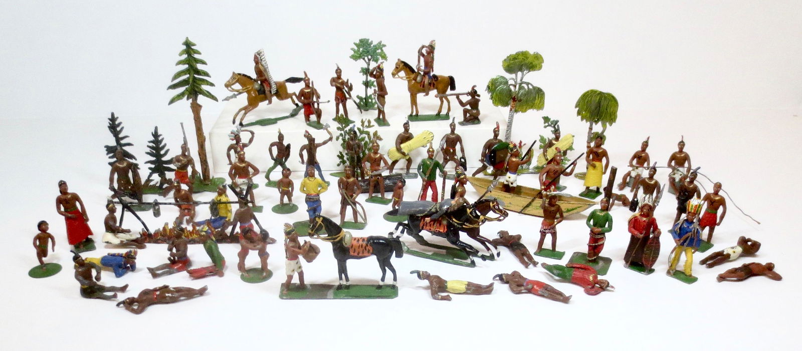 Heyde 63 PIECE RARE Indian Village Set (1 of 1)