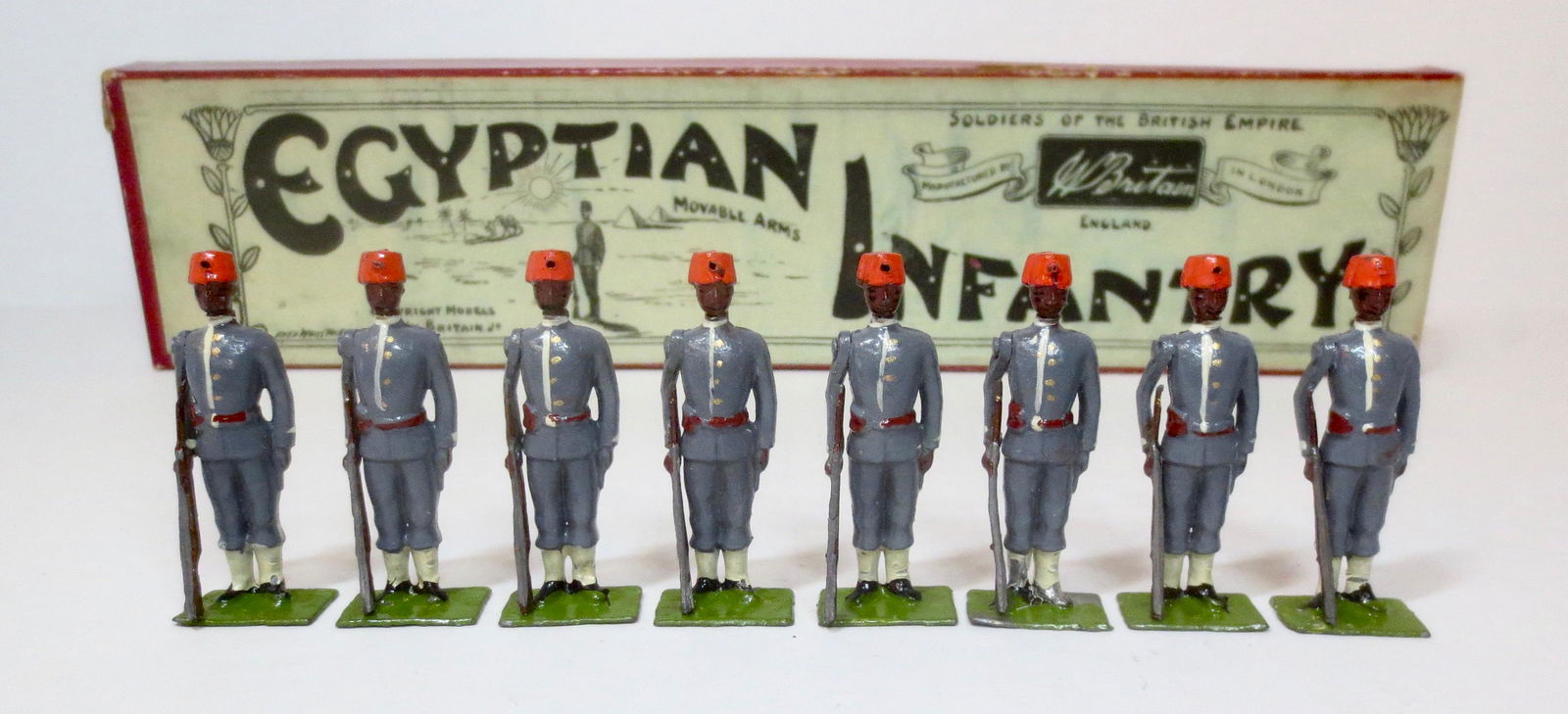 Britains #117 Egyptian Infantry (1 of 1)